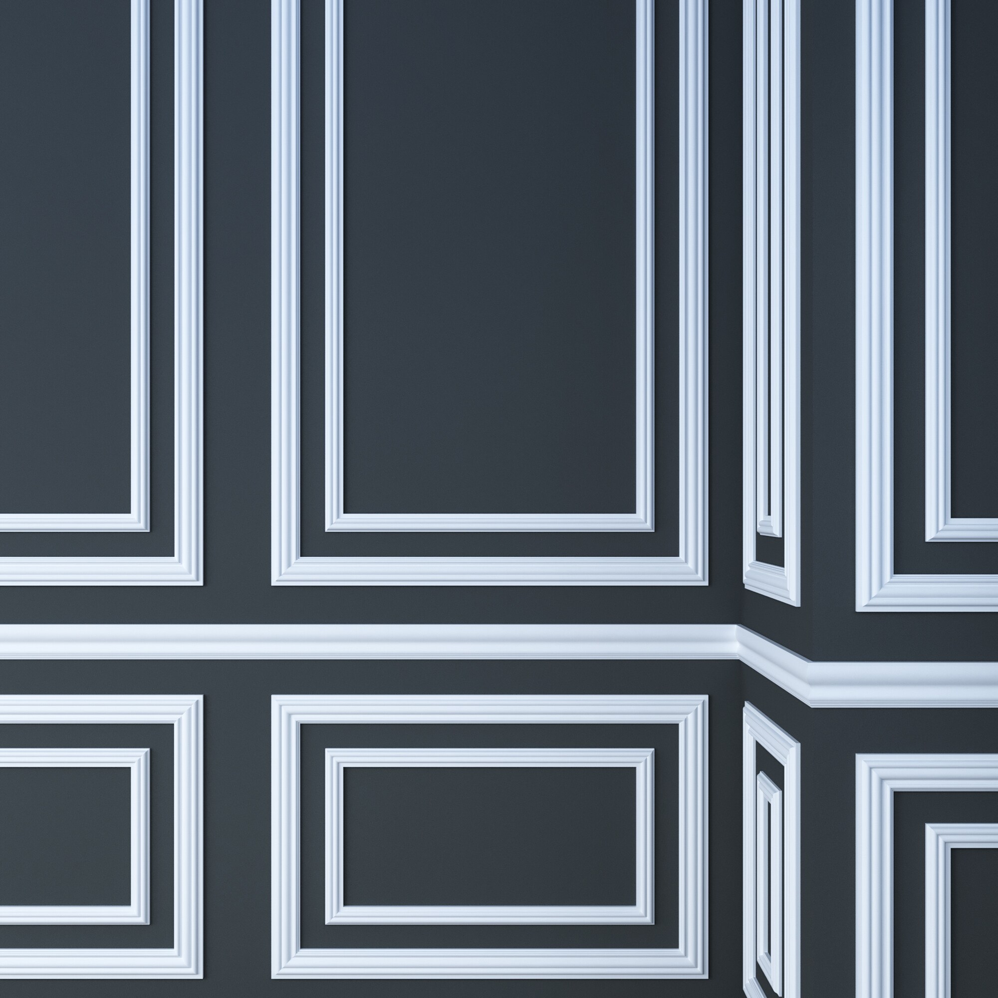Ornamental Mouldings 1207-8FTWHW Picture-Frame-Moulding - View #4