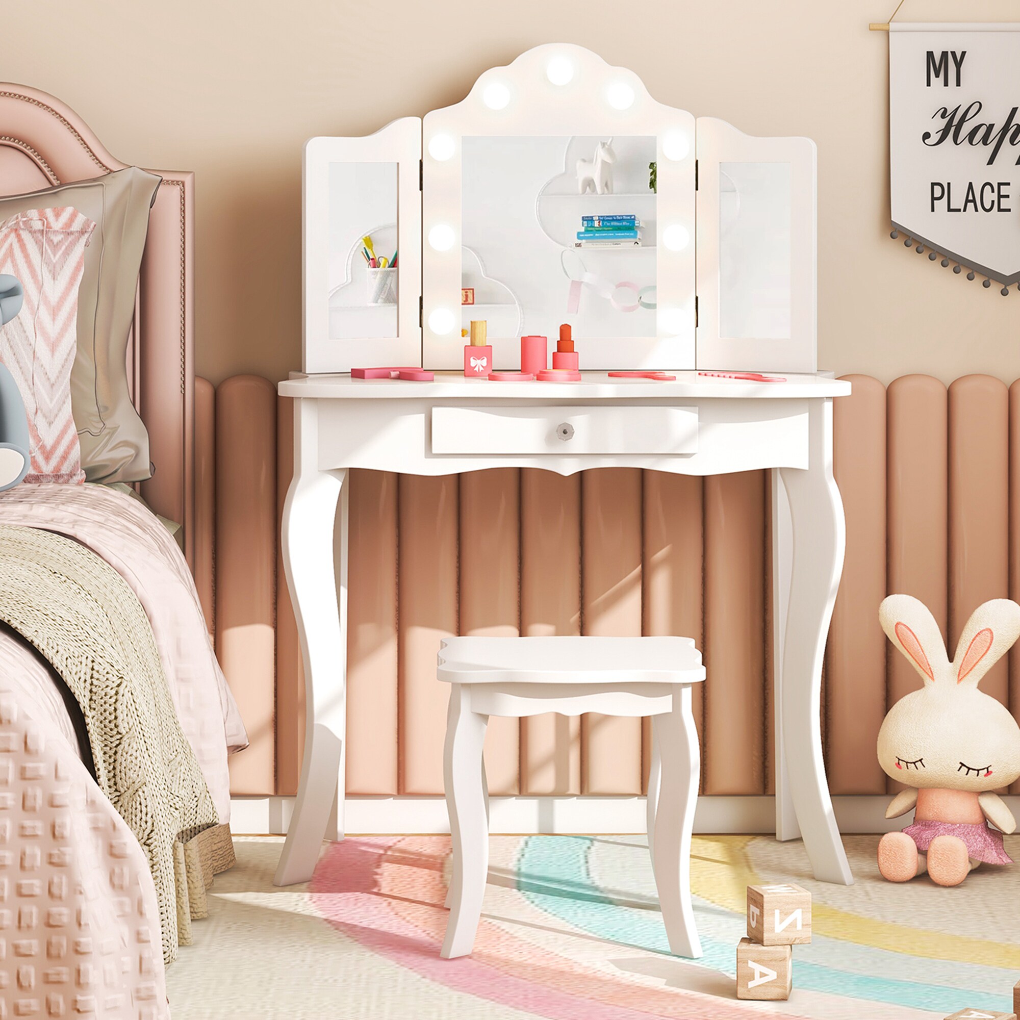 Costway CLS00029 Bedroom-Vanities - View #9
