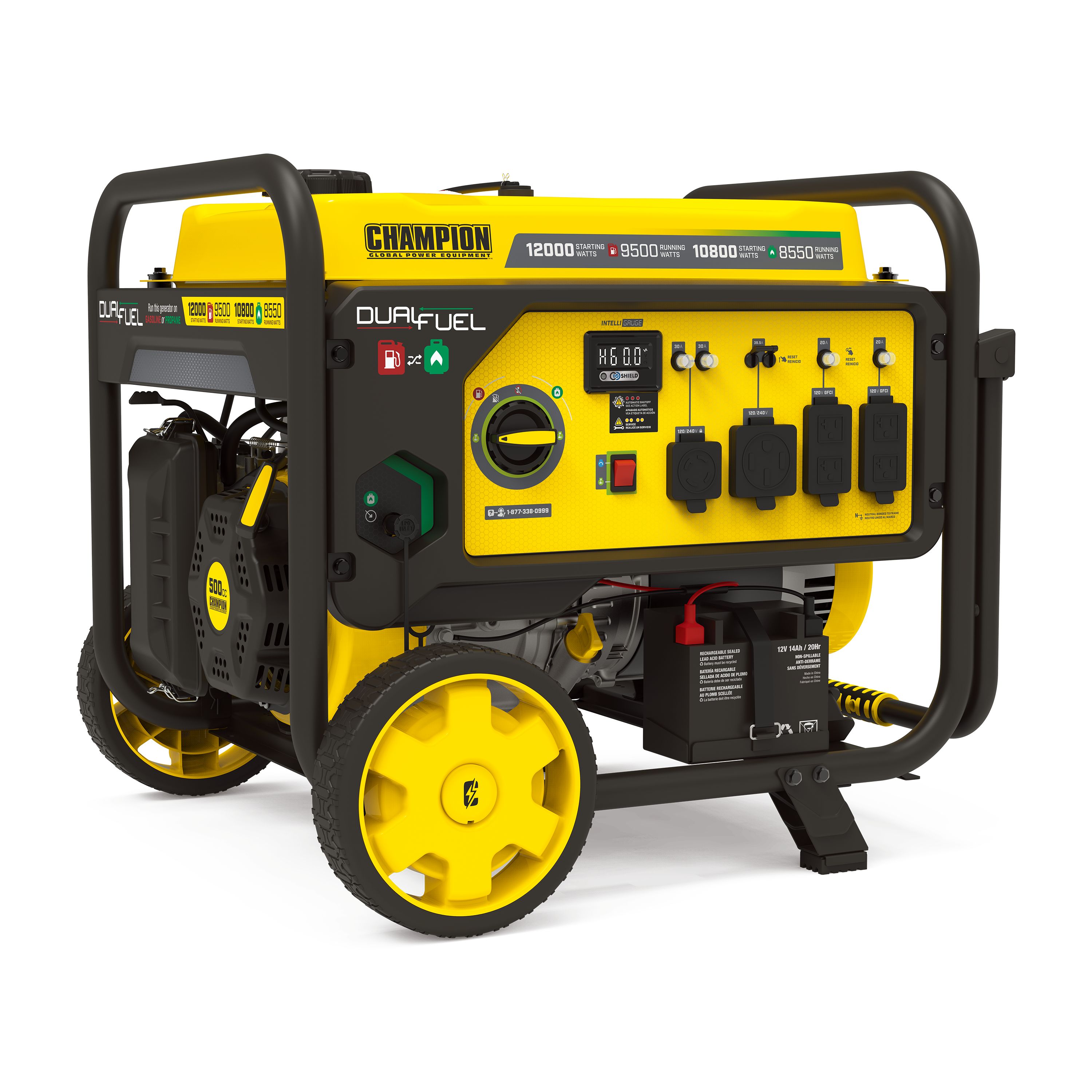 4500-Watt Dual Fuel Inverter - Champion Power Equipment