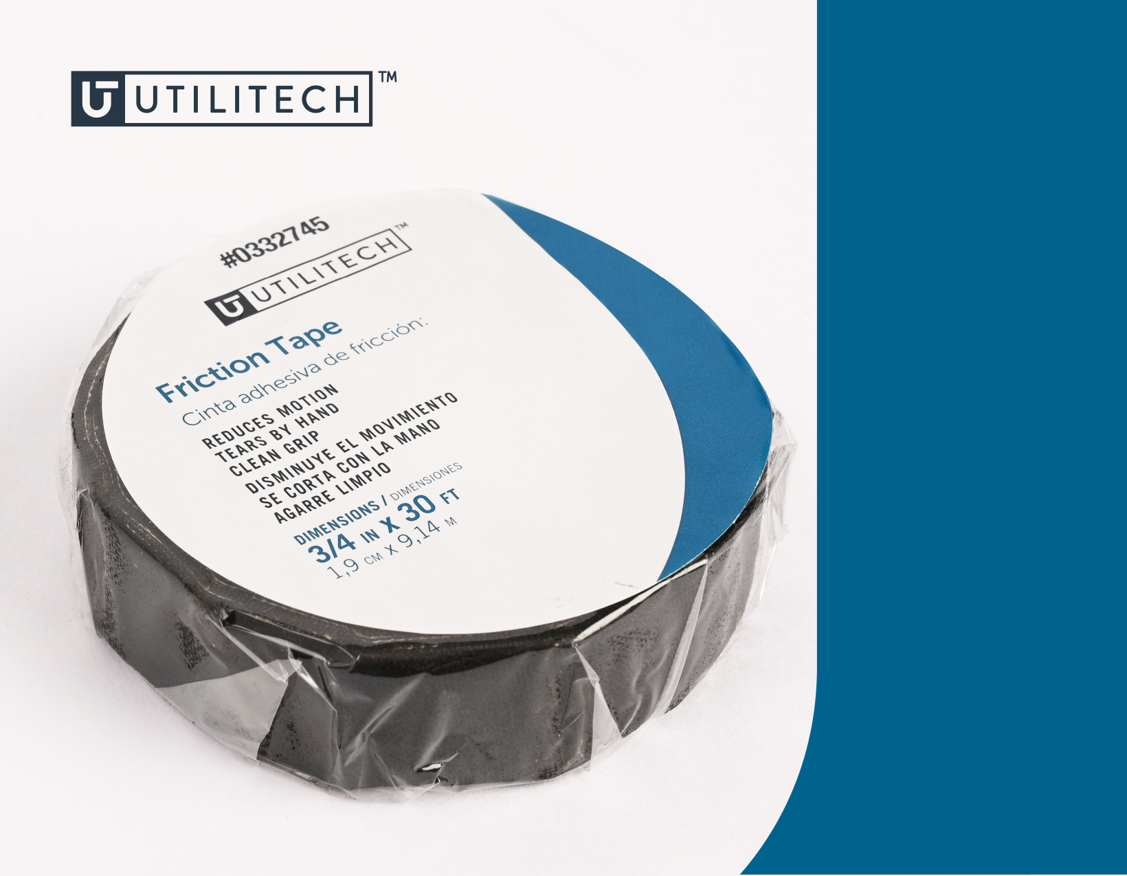 Utilitech 30-ft Electrical Tape Rubber in Black