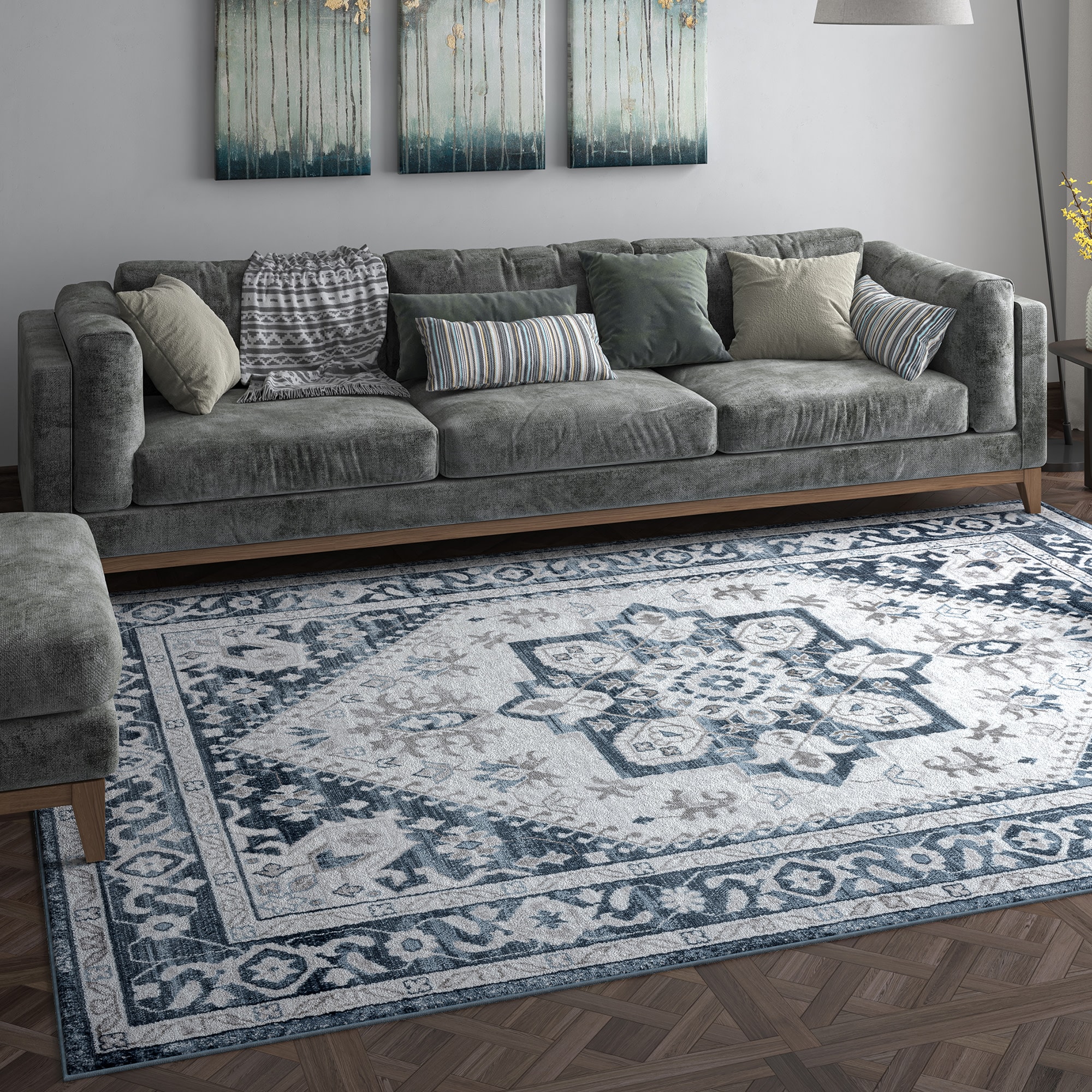 Tayse NEX2201 2X8 rugs - View #8