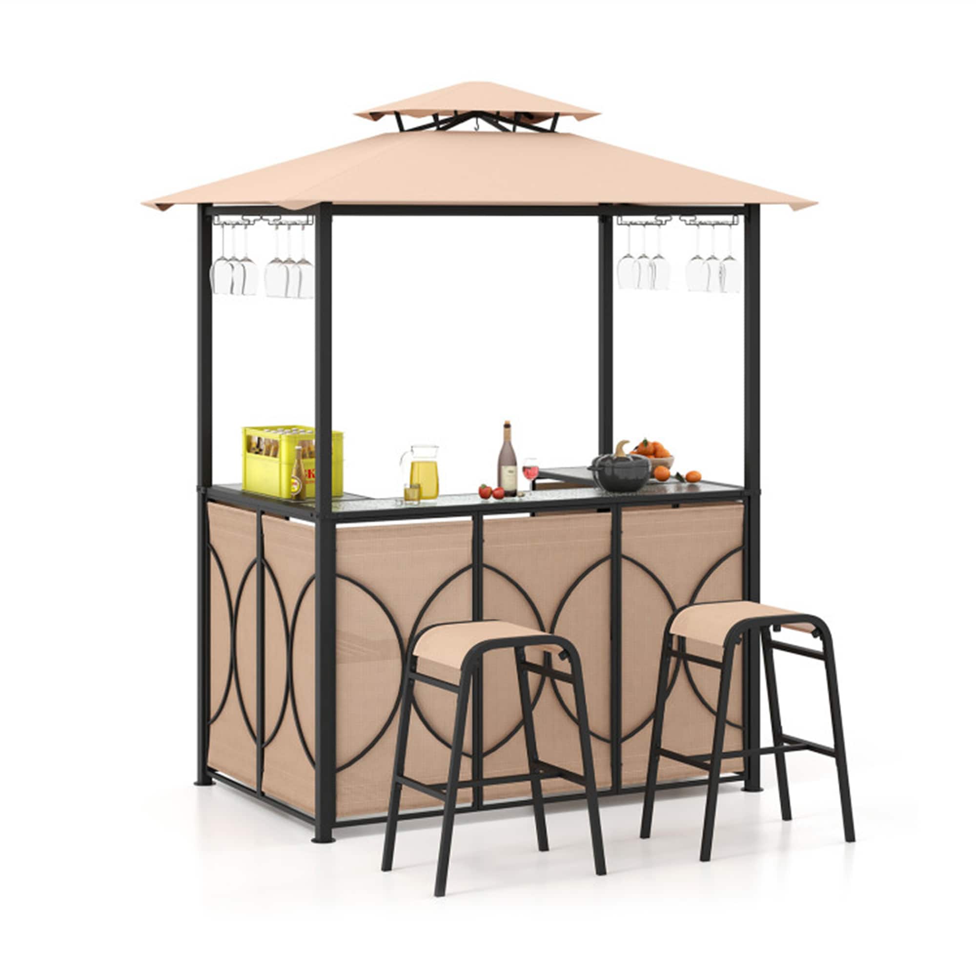 BABOOM BOM-1864CF+-CO Wood-Resin-Gazebos - View #2
