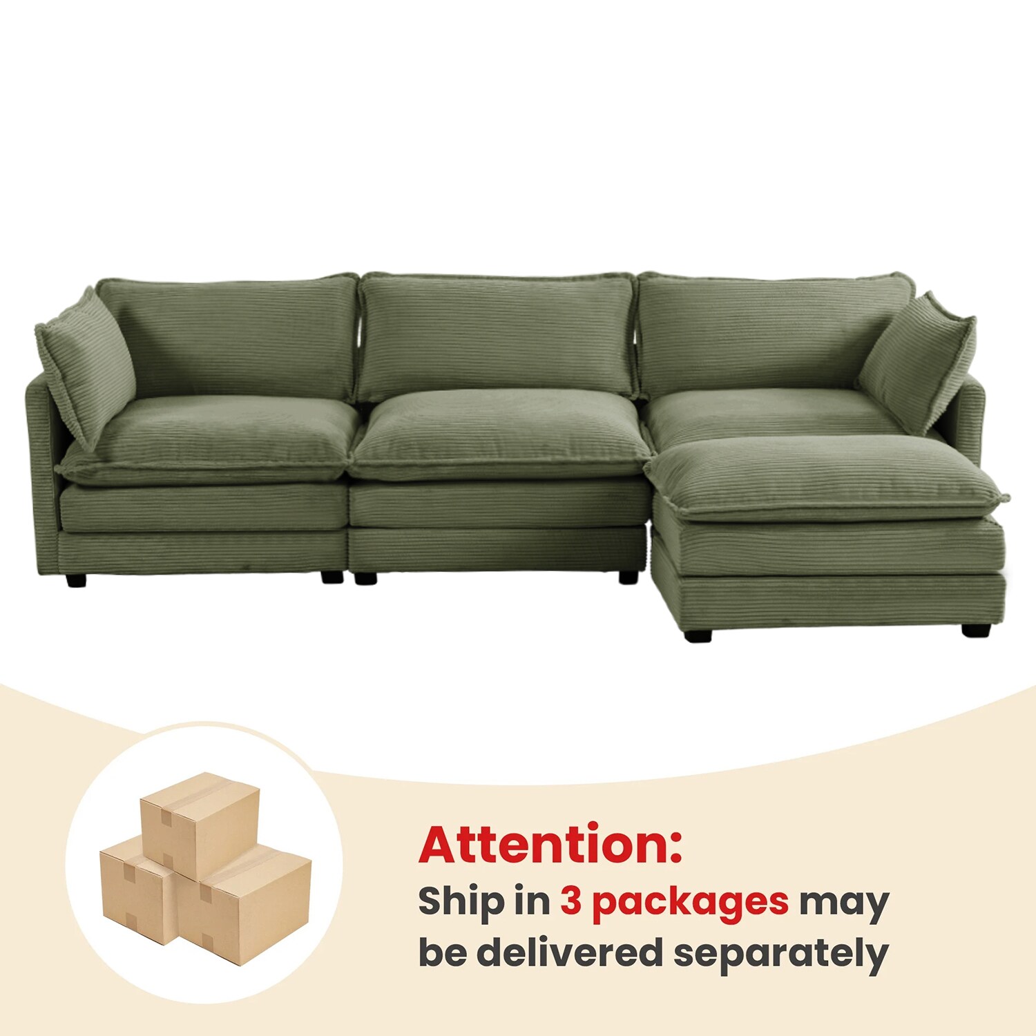 JEAREY LSBDXR-GY Sofas-Loveseats - View #9