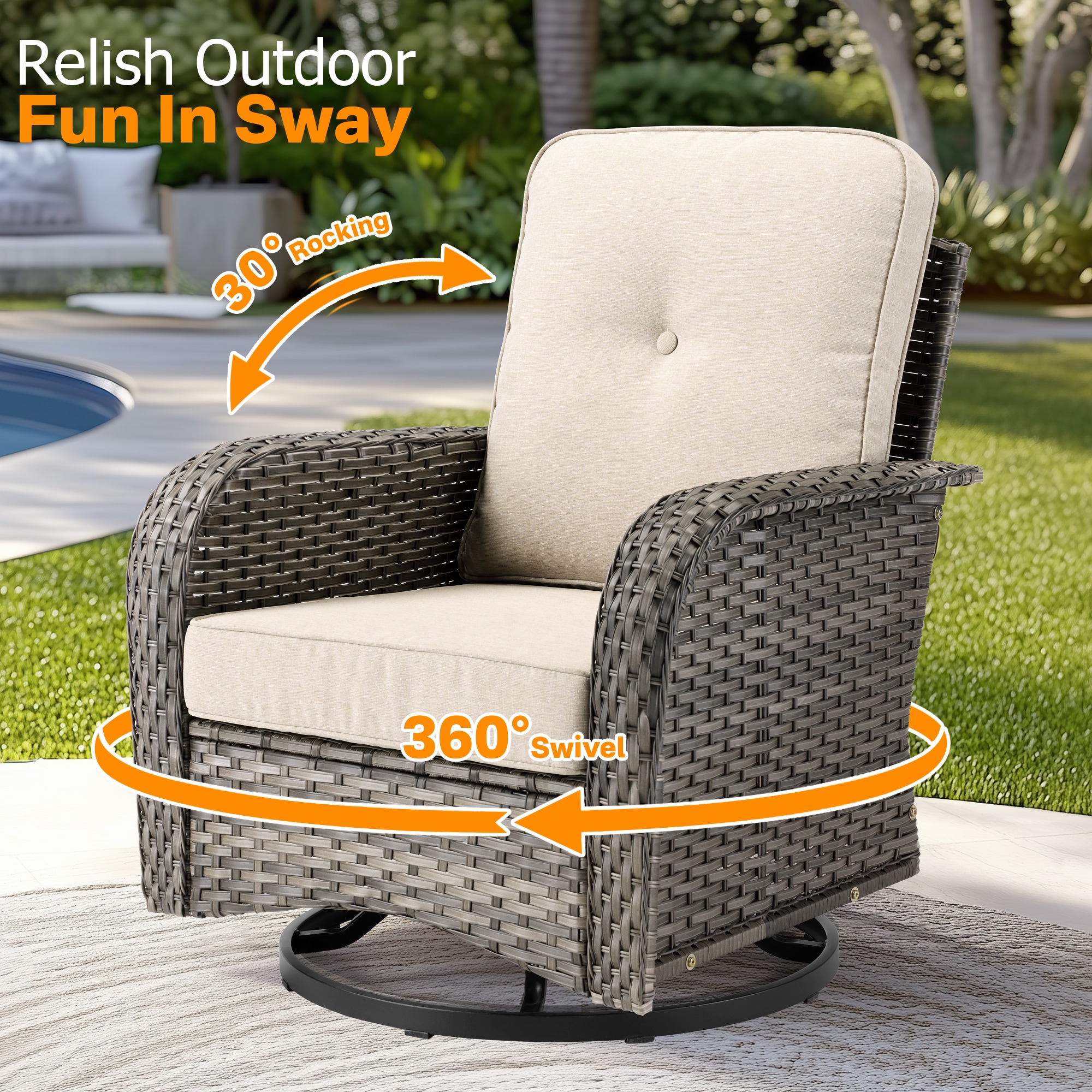 Ovios GN607Y Patio-Conversation-Sets - View #2