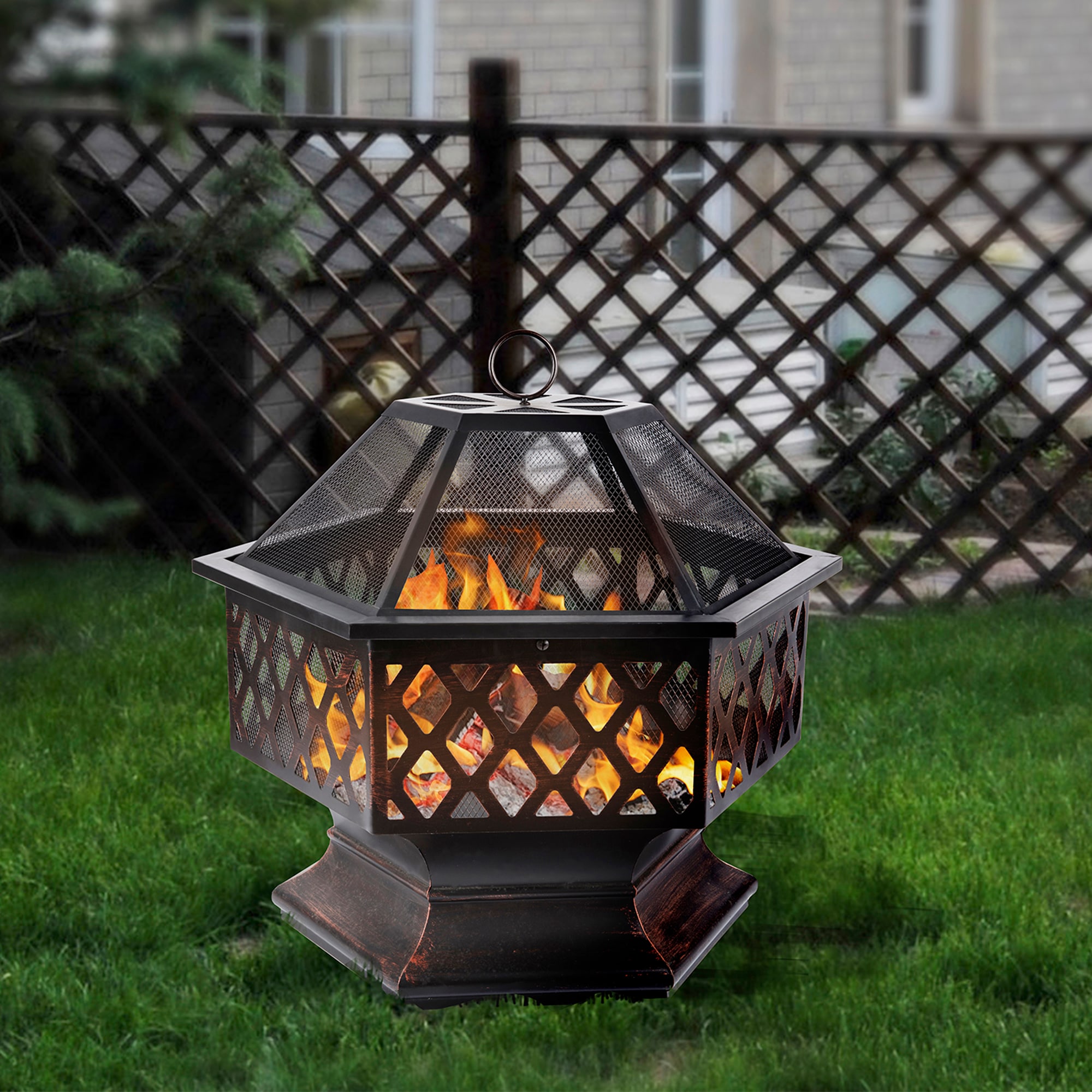 Clihome SL-69MX-AA Outdoor-Woodburning-Firepits - View #11