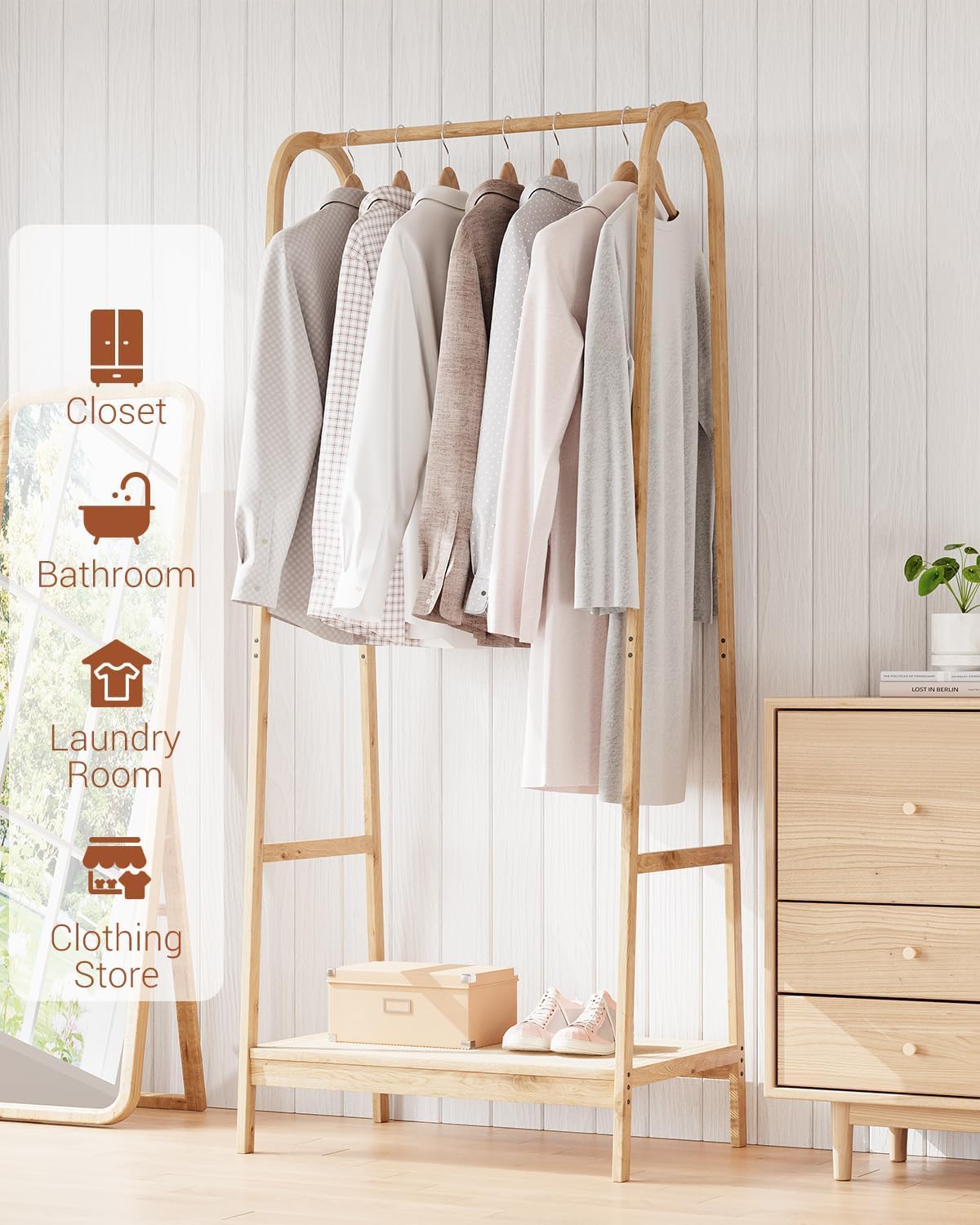 GAOMON CQC-CRB3DQ-YTOE Garment-Racks - View #5