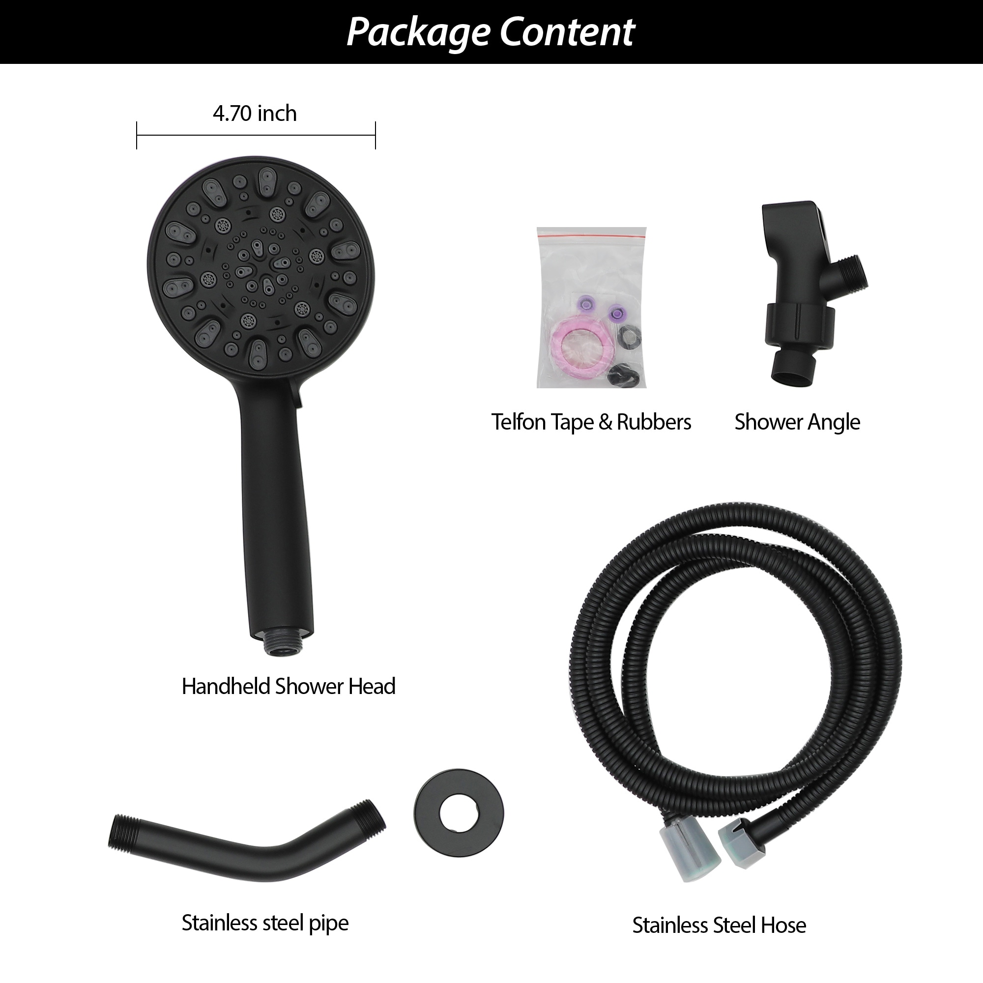 KICHAE KSLF17002-B Fixed-Showerhead - View #5