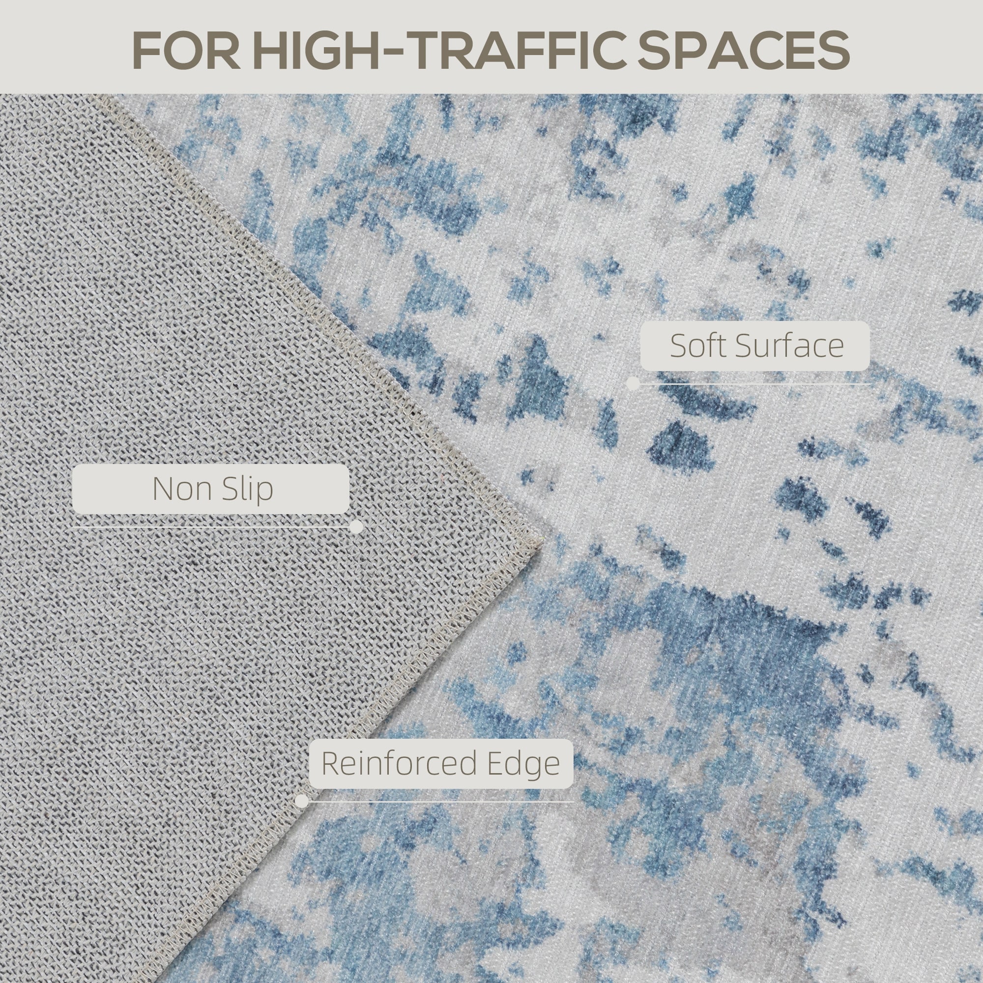 HomCom 83C-049V02BU rugs - View #8