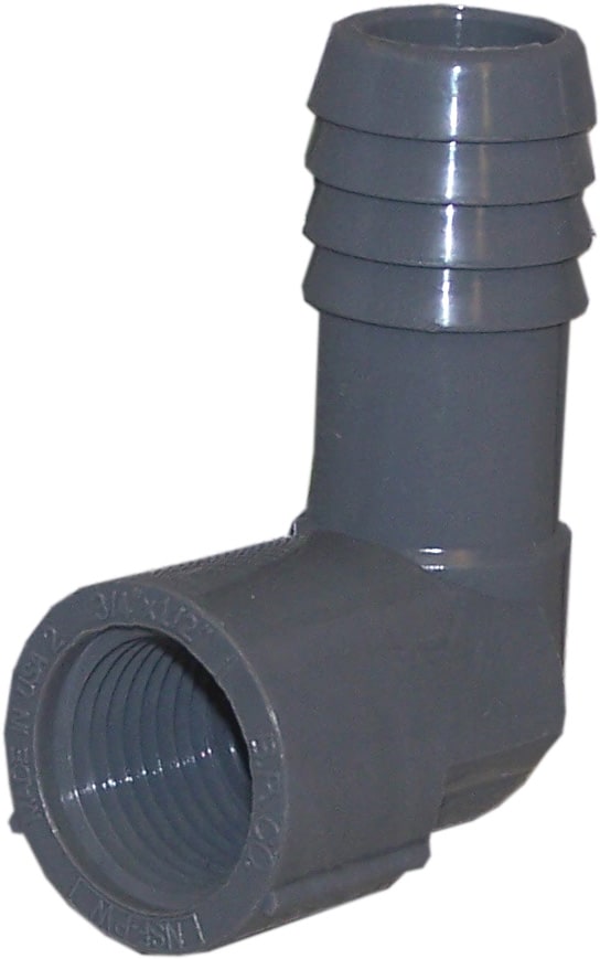 Genova 354175 3/4-in x 1/2-in Insert Combination Elbow
