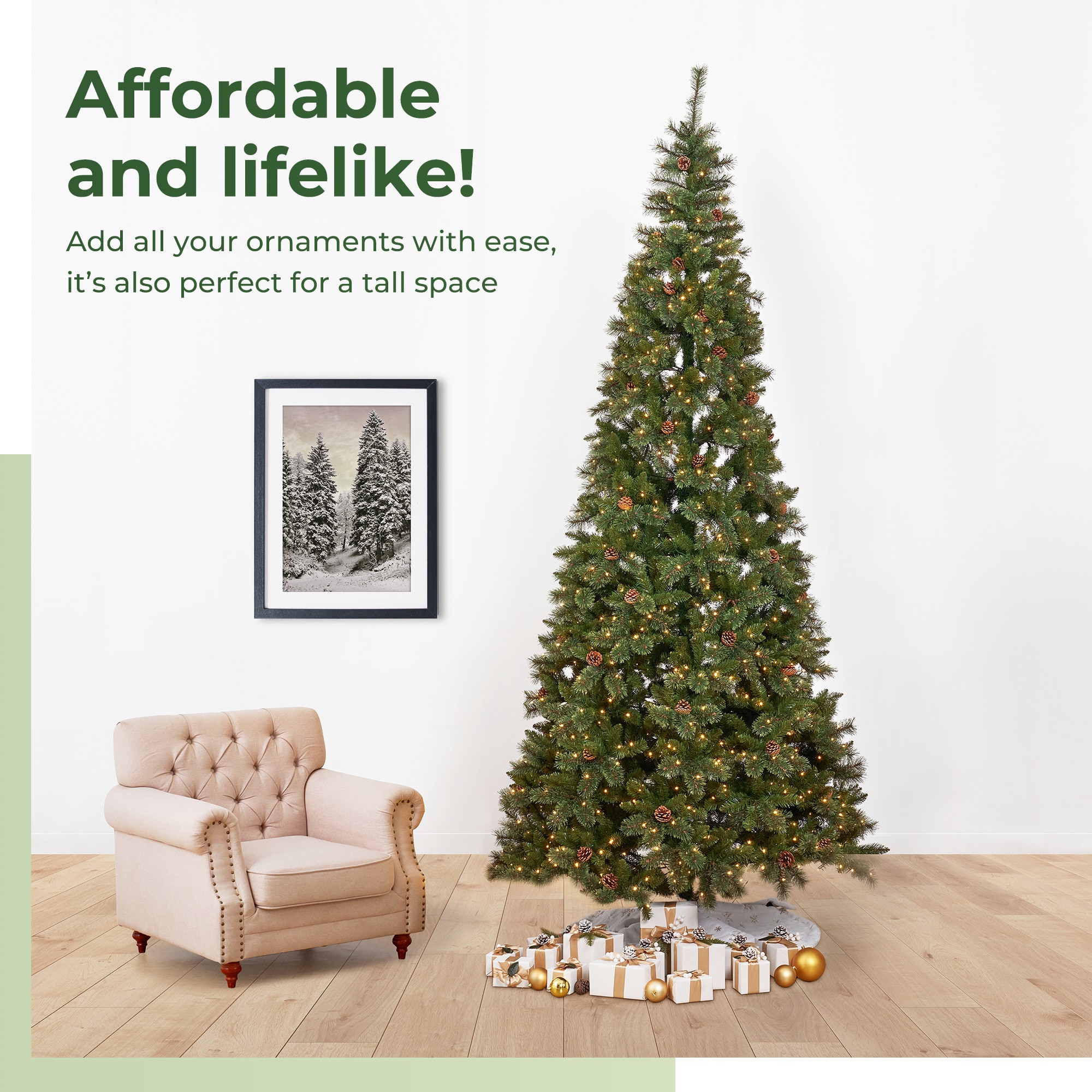 Nearly Natural T4538 Artificial-Christmas-Trees - View #14