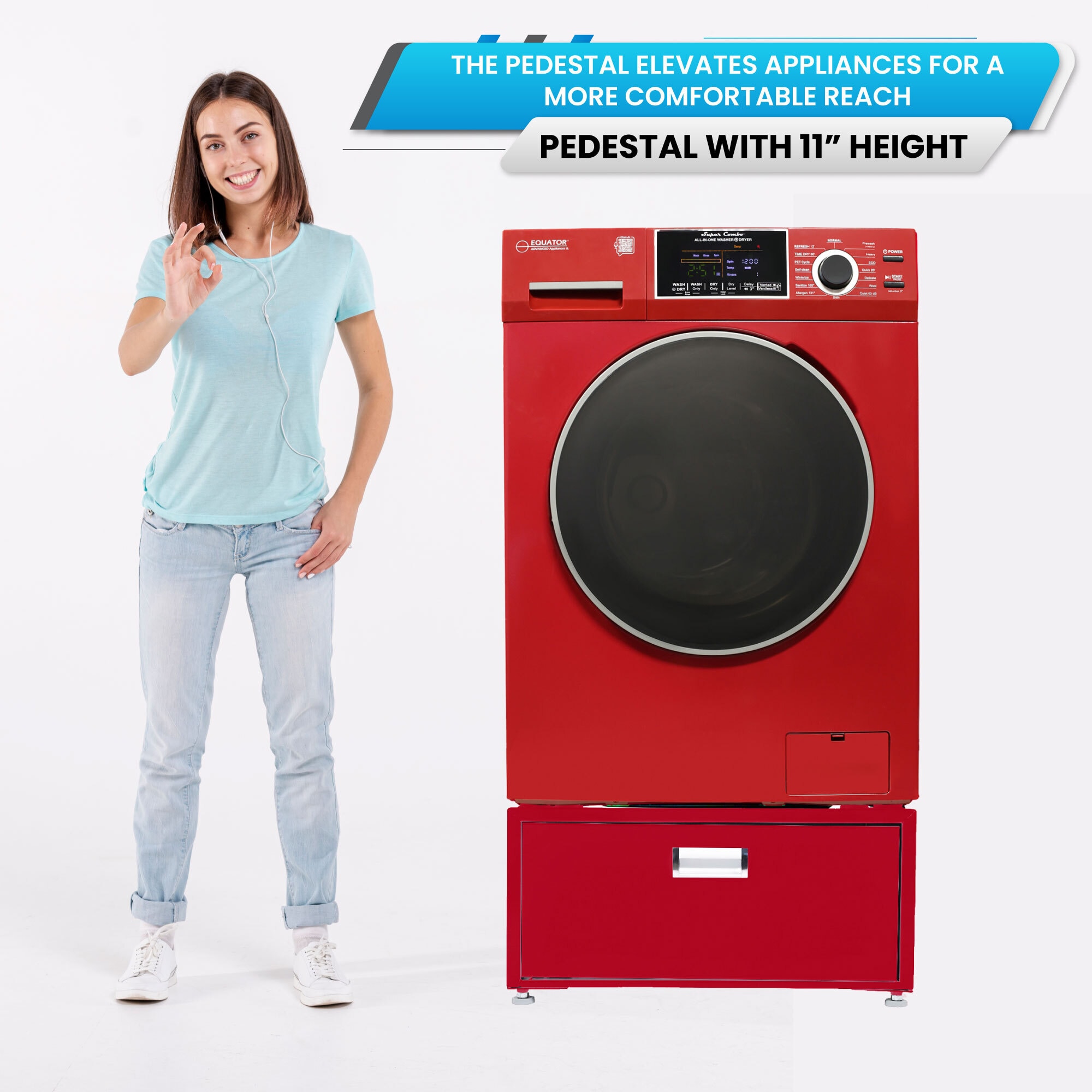 Equator Advanced Appliances EZ 4600 M + PDL 4455 Combination-Washers-Dryers - View #11