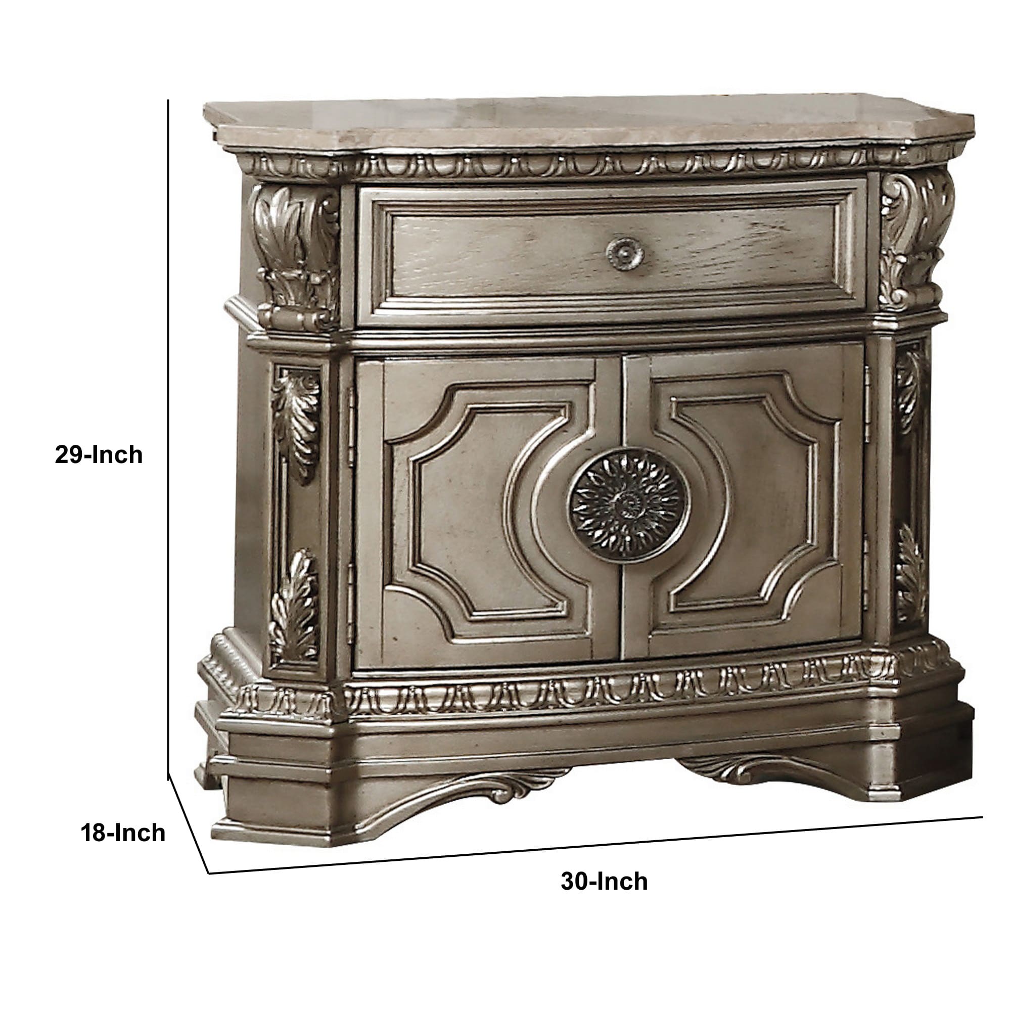 Benzara BM185480 nightstands - View #5