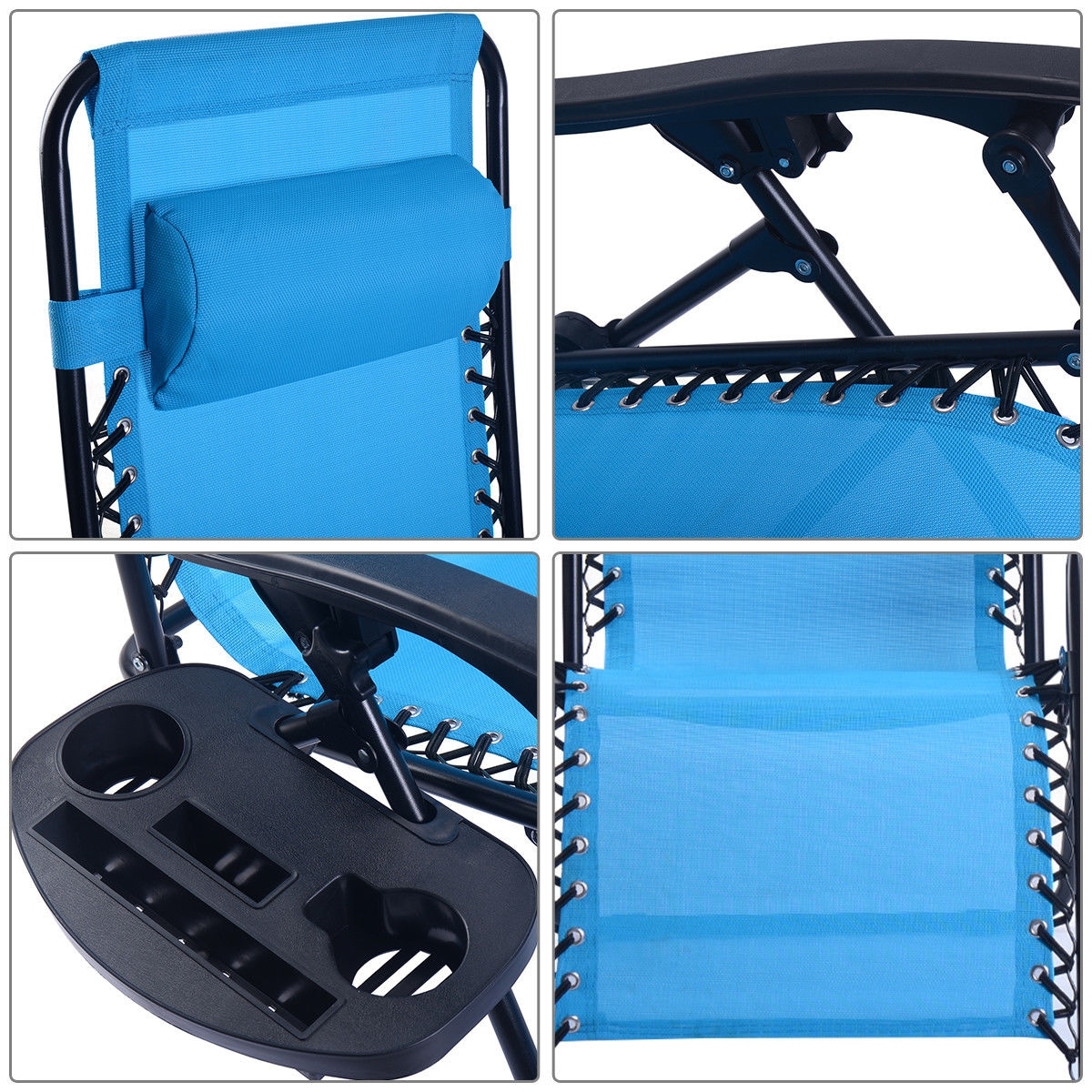 Forclover HYFAS09BL2 Patio-Chairs - View #2