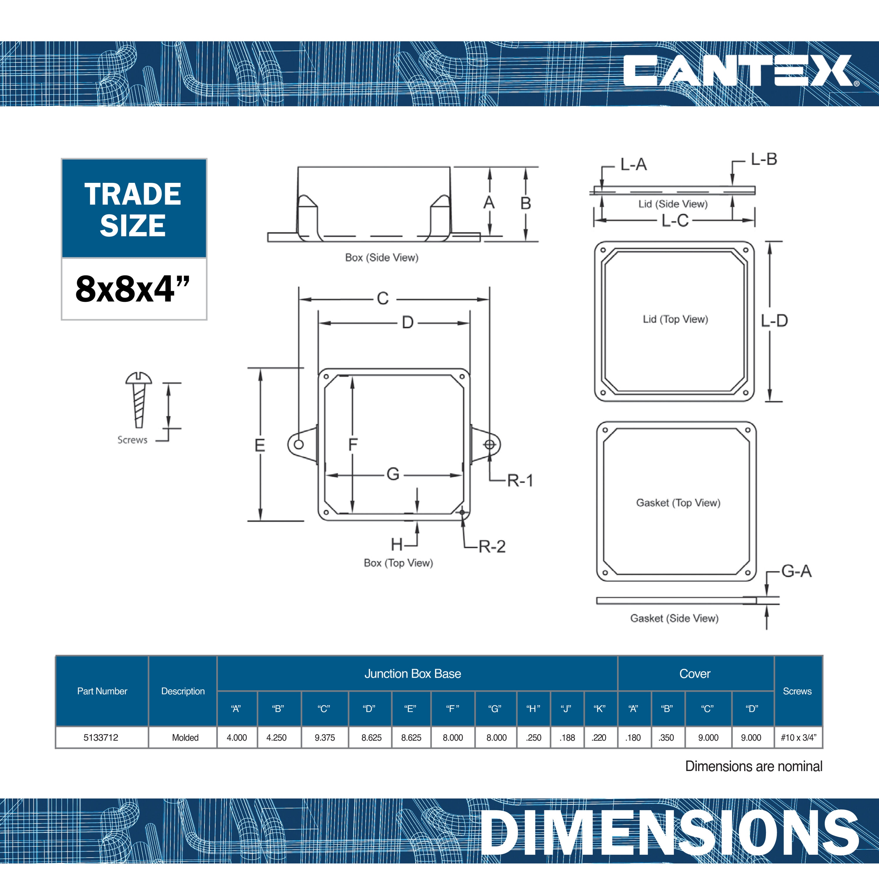 CANTEX L5133712 Junction-Boxes - View #4