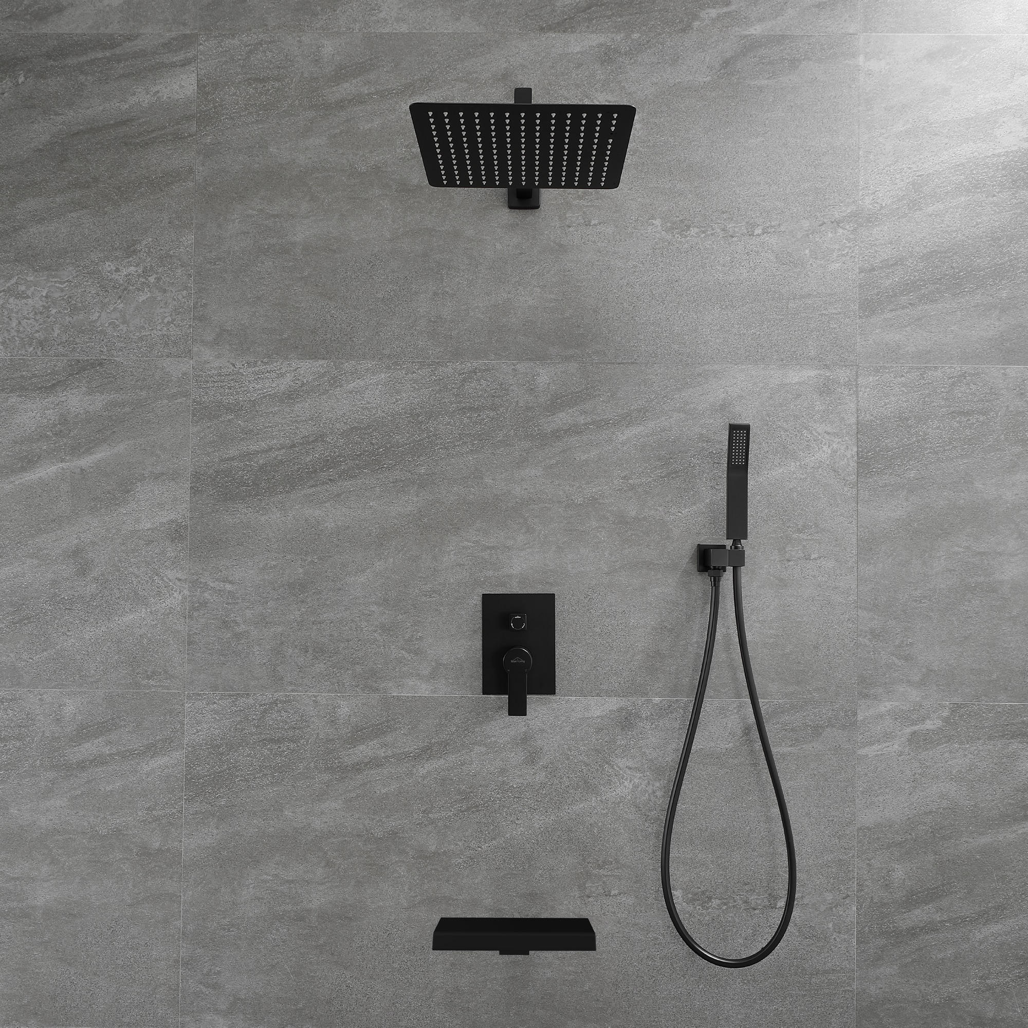 CASAINC CS3623-12MB Showerhead-Bar-Panels - View #3