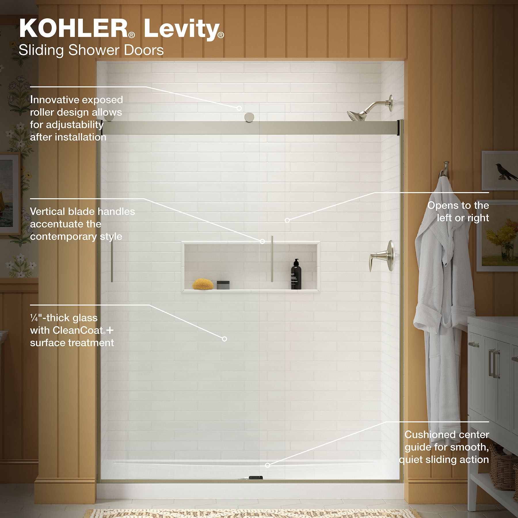 KOHLER R706009-L-MX Shower-Doors - View #6