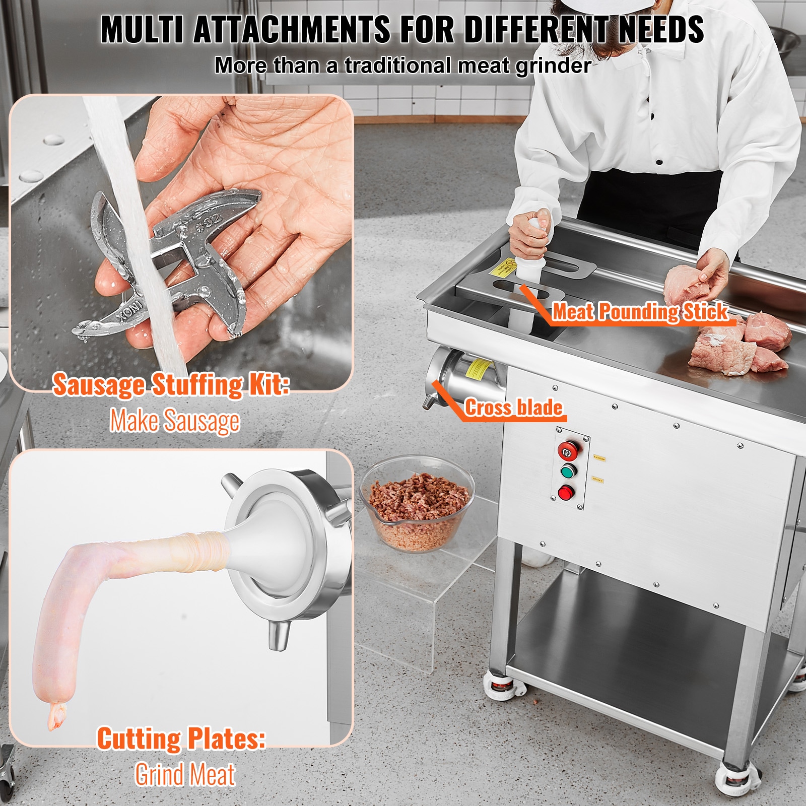 SVOPES SCSYJSDDJRJS06560V7 Meat-Grinders - View #3