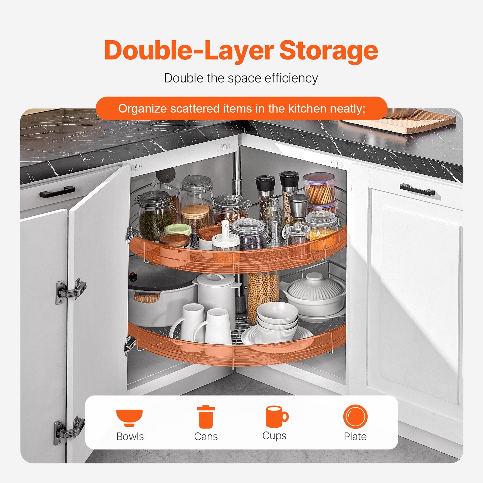 Numhew NHBEN34956 Pull-Out-Cabinet-Baskets - View #4