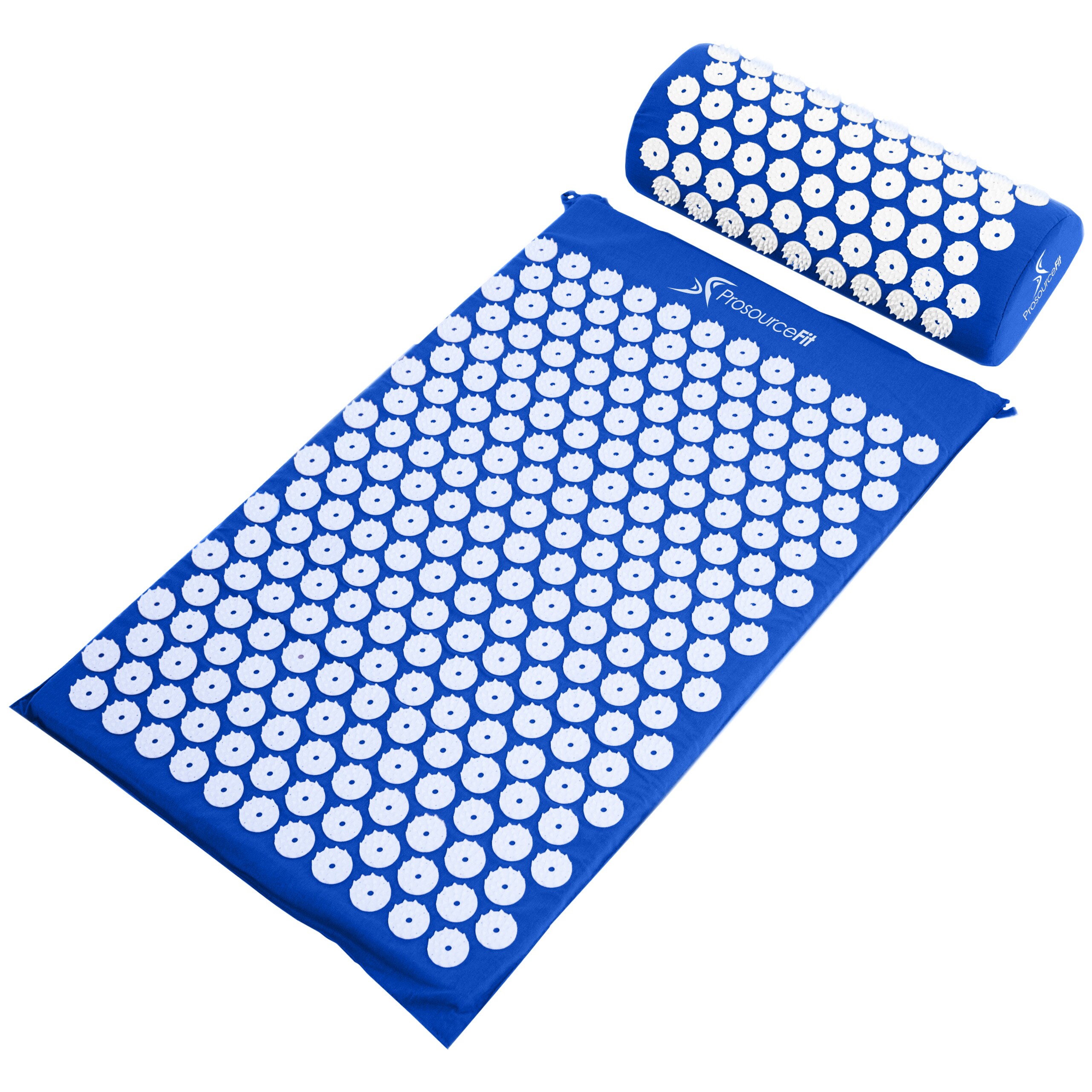 ProsourceFit PS1201BLUE Acupressure Mat and Pillow Set- Blue Foam Roller