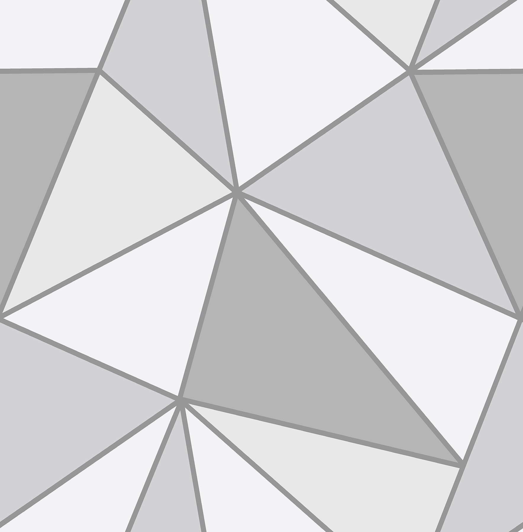 Advantage 2814-24980 Apex Grey Geometric Wallpaper