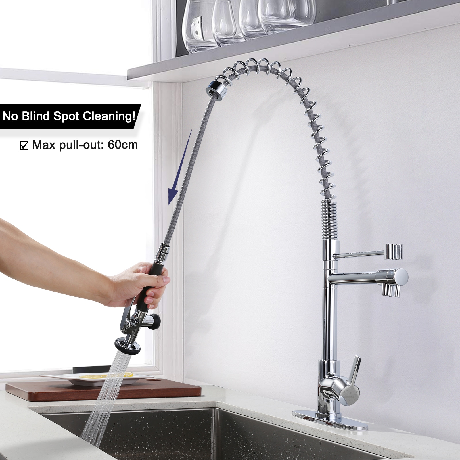 WOWOW 2312000C-LW Kitchen-Faucets - View #2