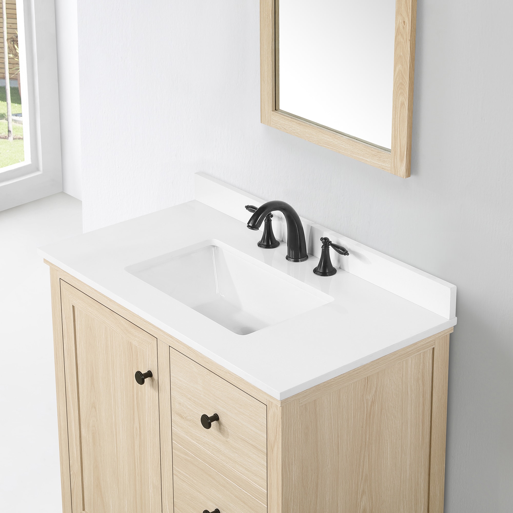 Style Selections BRADSHAW-36LBW-COMBO Bath-Vanity-Combo - View #9