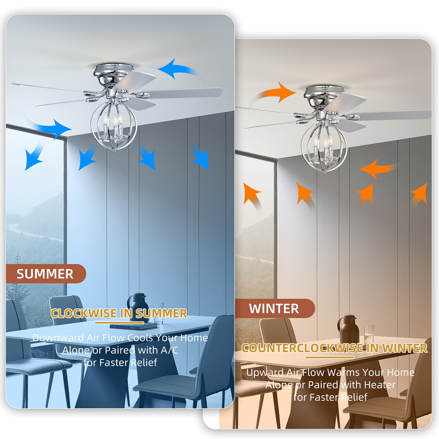 SINOFURN SYA650020WT Ceiling-Fans - View #4