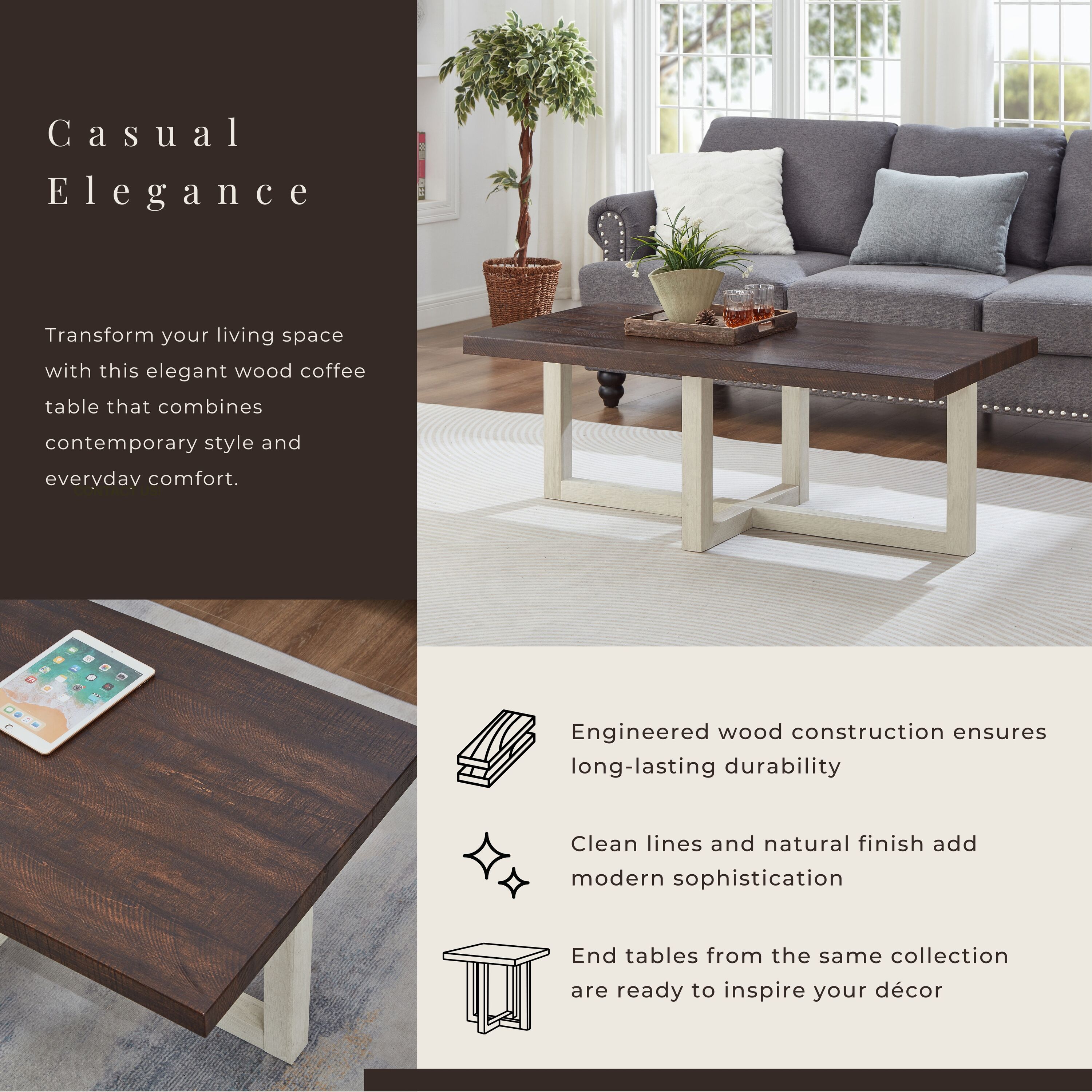 Tinyhomie LW-Y-OR-8254 Coffee-Tables - View #5