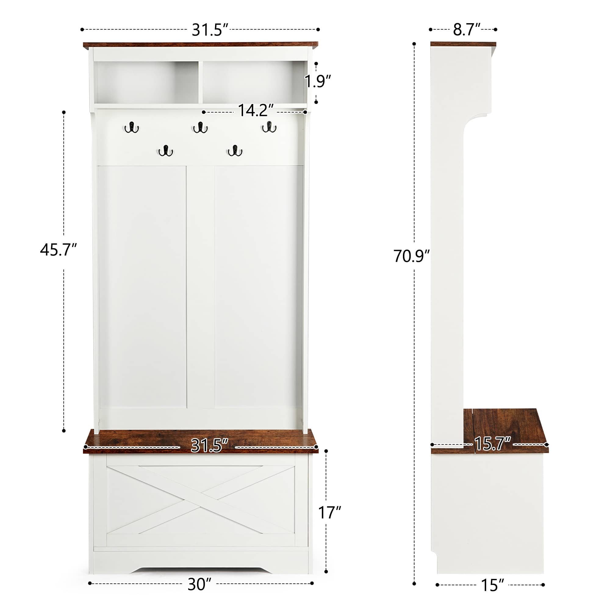 Etokfoks ETCR11435 Coatrack-Stands-Pedestals - View #8