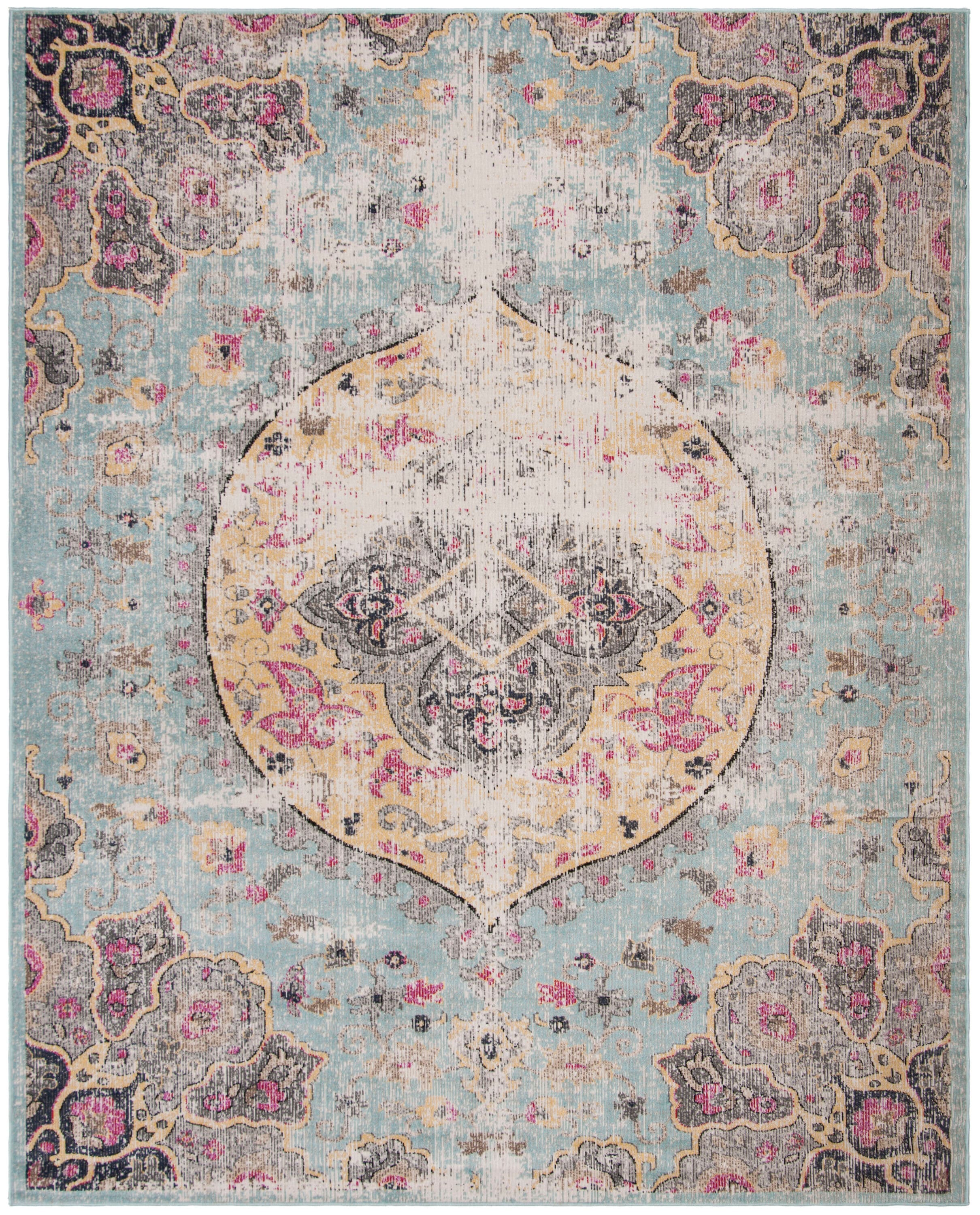 Montage 364K Blue/Multi 8 X 10 Area Rug