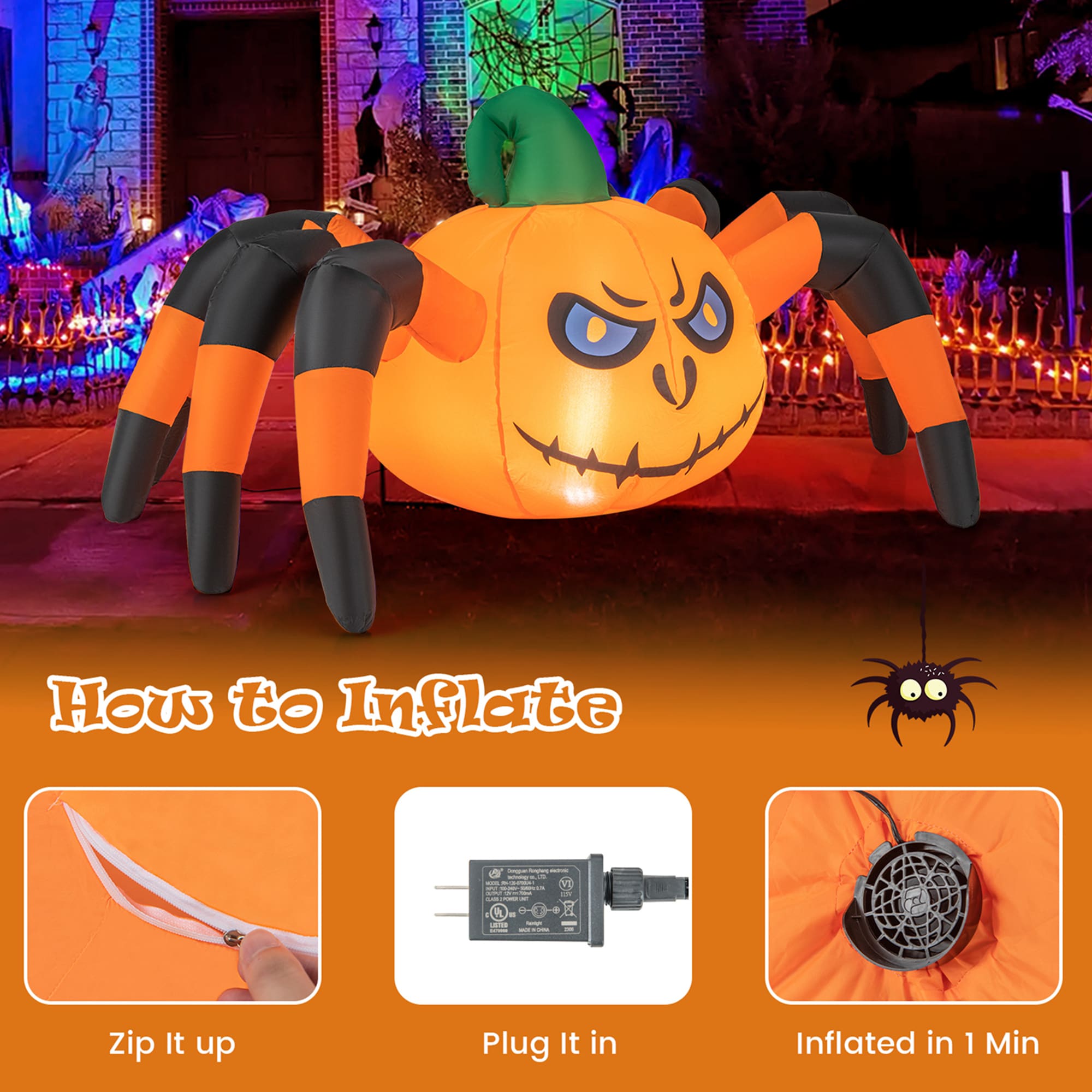 Costway LWS00740 Outdoor-Halloween-Decor - View #3