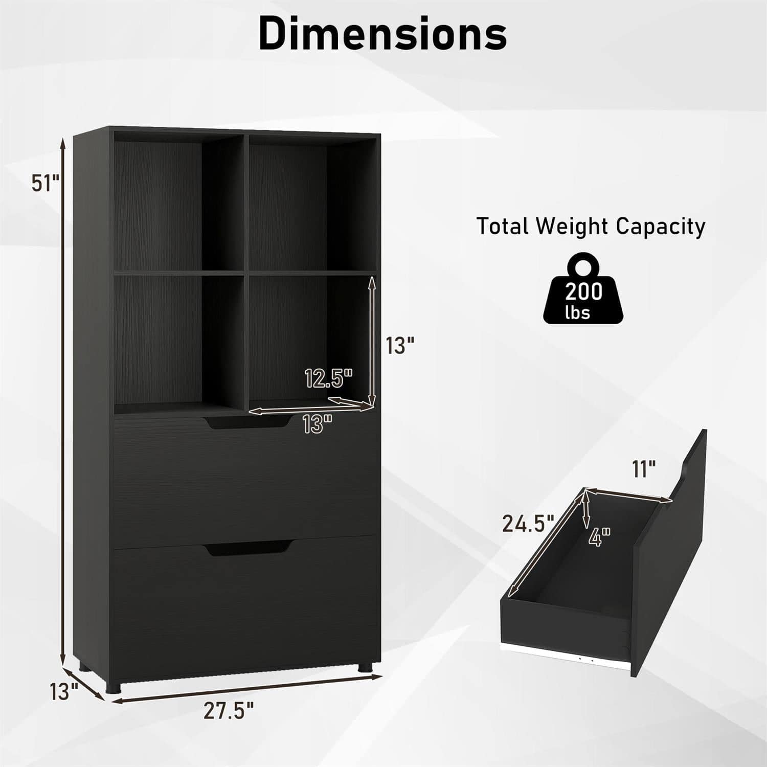 VERYKE 3851215251865 bookcases - View #4