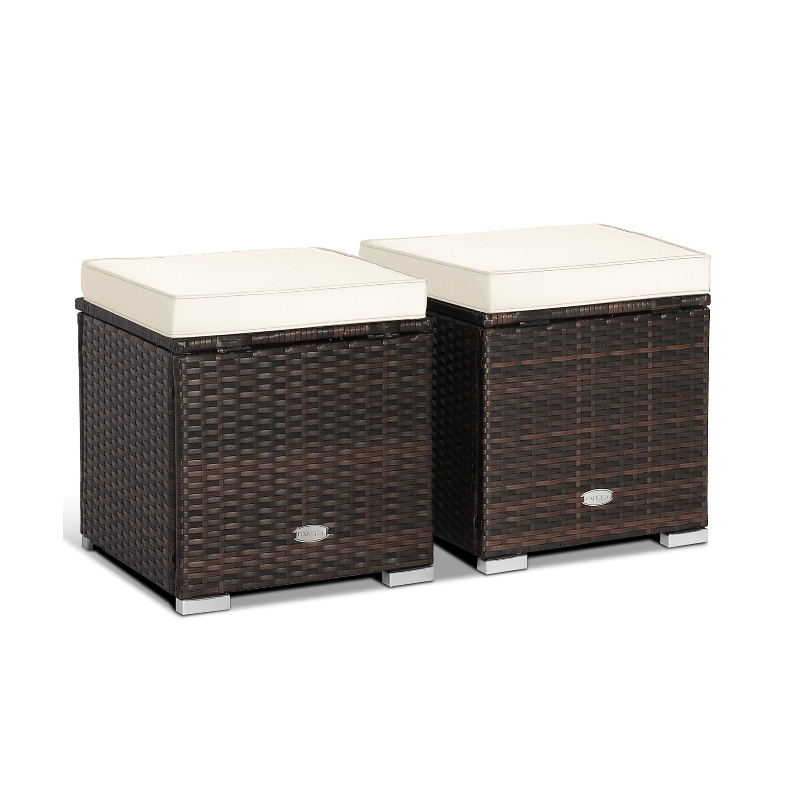 Slickblue D-CO-HW19507WH Indoor-Ottomans - View #8