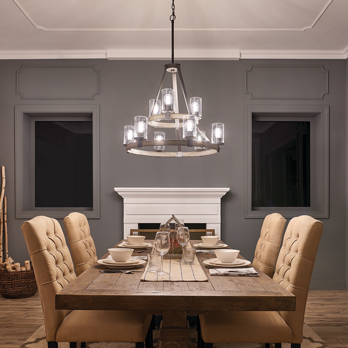 Lowes barrington chandelier sales