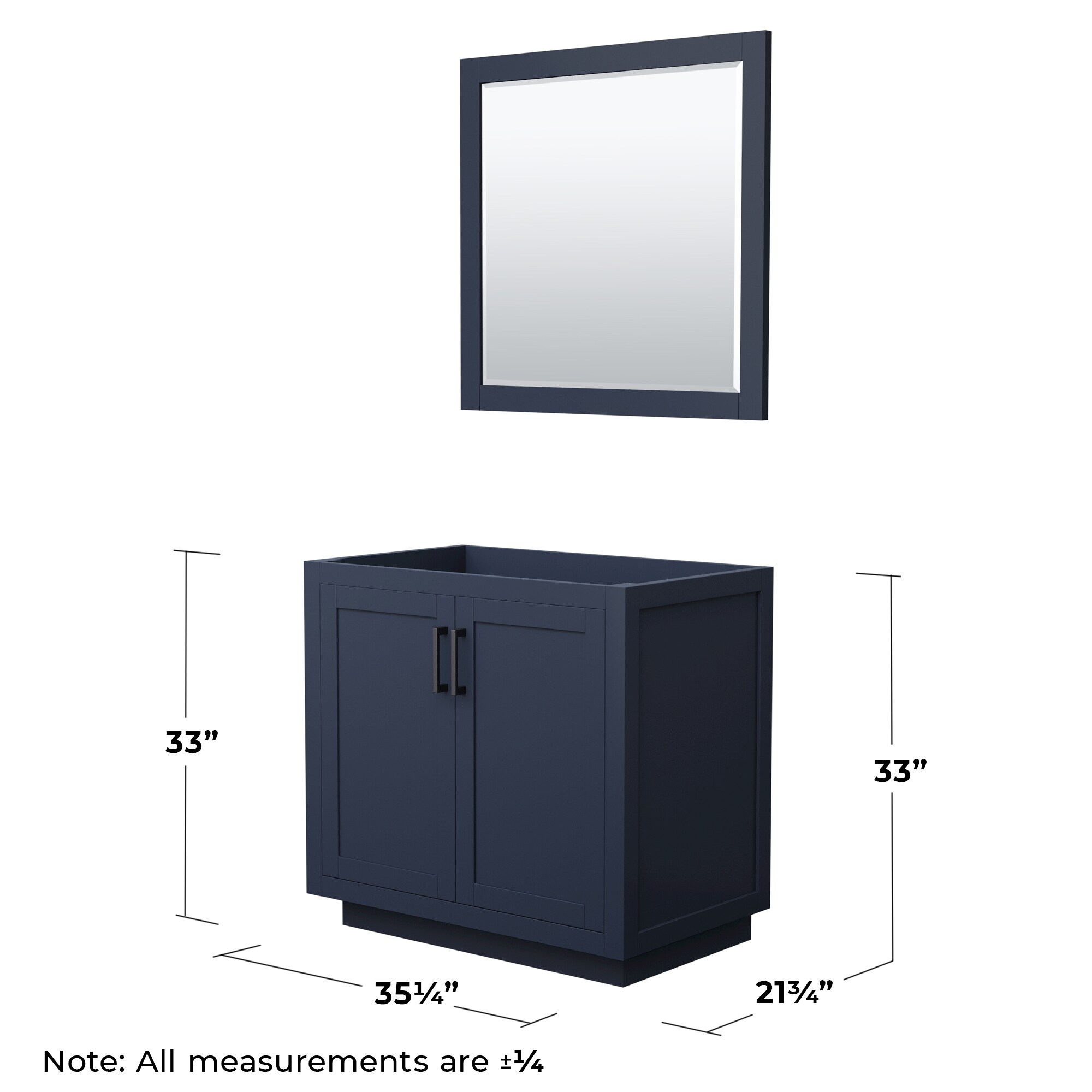 Wyndham Collection WCF292936SBBCXSXXM34 vanities - View #4