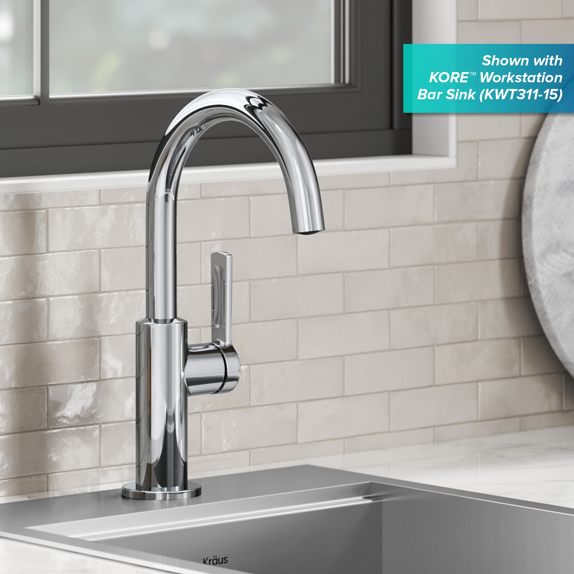 Kraus KPF-2822CH Kitchen-Faucets - View #3