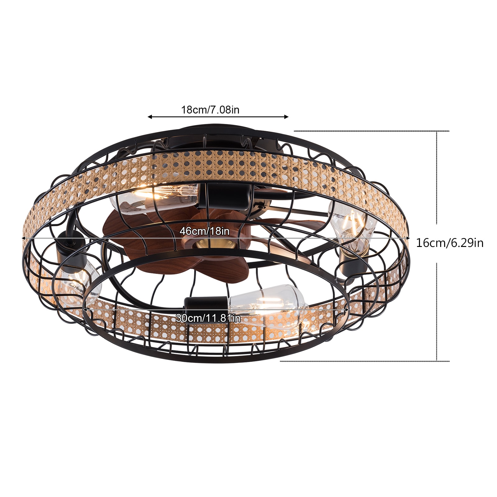 Oukaning KBUCAN8Q99-1 Ceiling-Fans - View #4