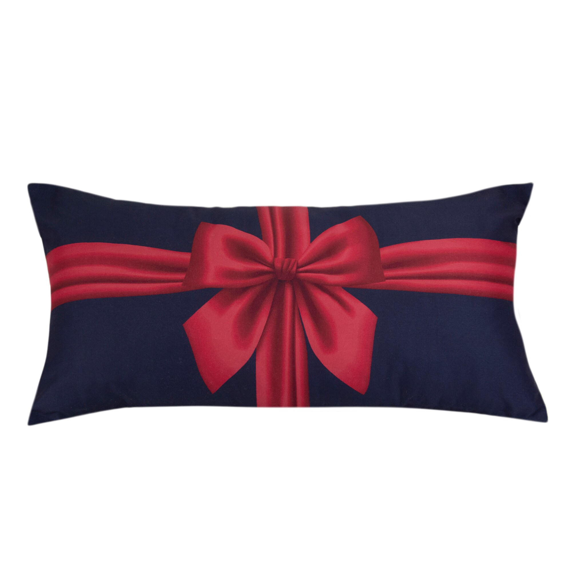 Donna Sharp 22-in x 11-in Winter Wonderland (Ribbon) Pillow Rectangular Indoor Decorative Pillow
