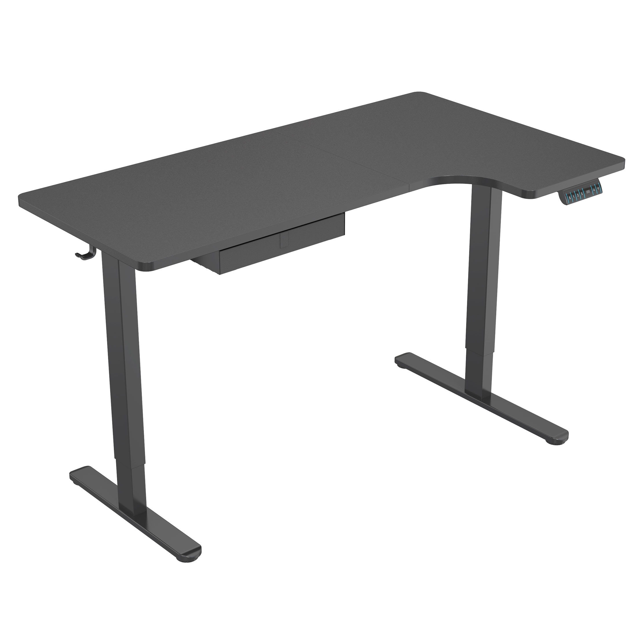 Mount-It! MI-15002 57-in Black Modern/Contemporary Standing desk