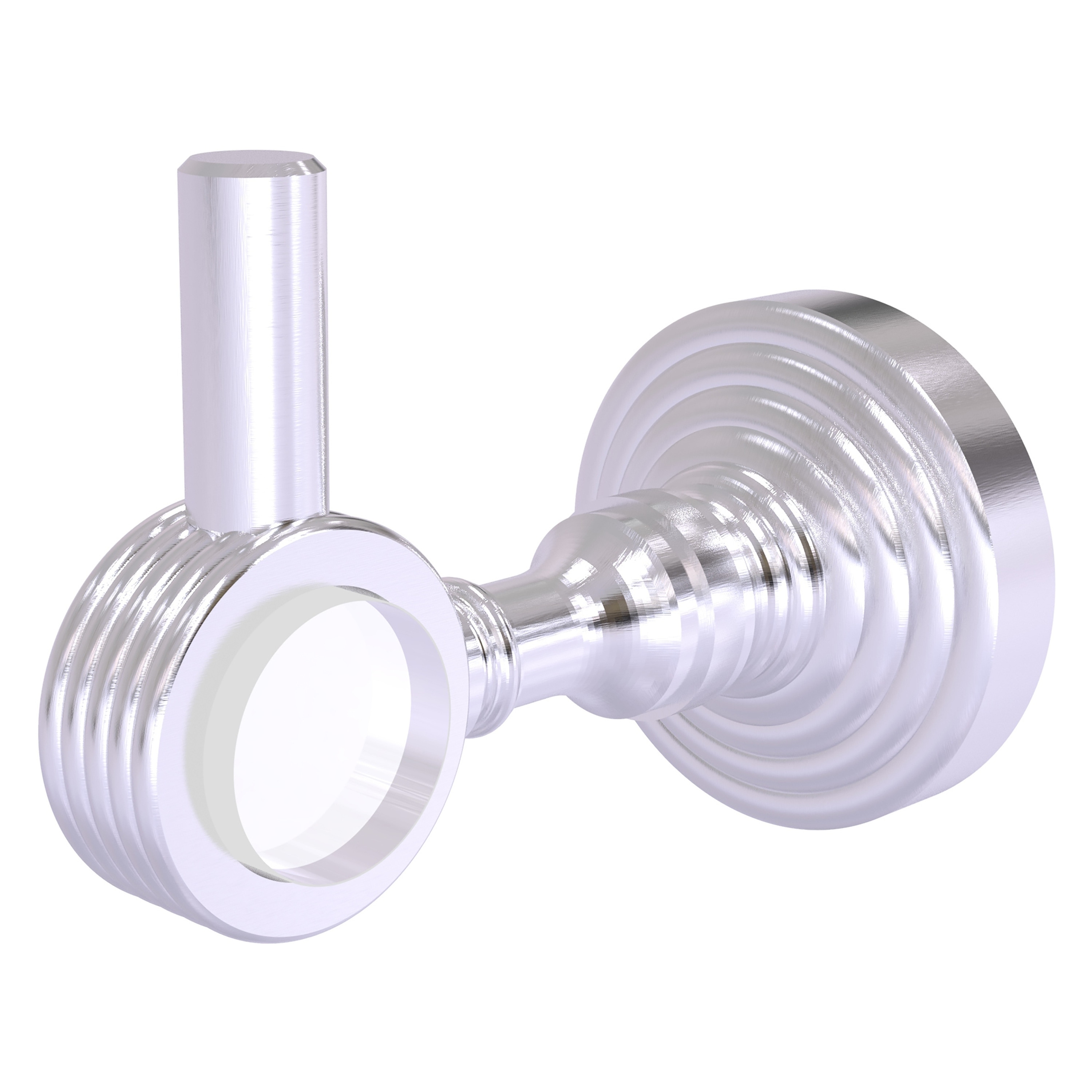 Allied Brass PG-20G-SCH Pacific Grove Satin Chrome Single -Hook Wall mount Towel Hook
