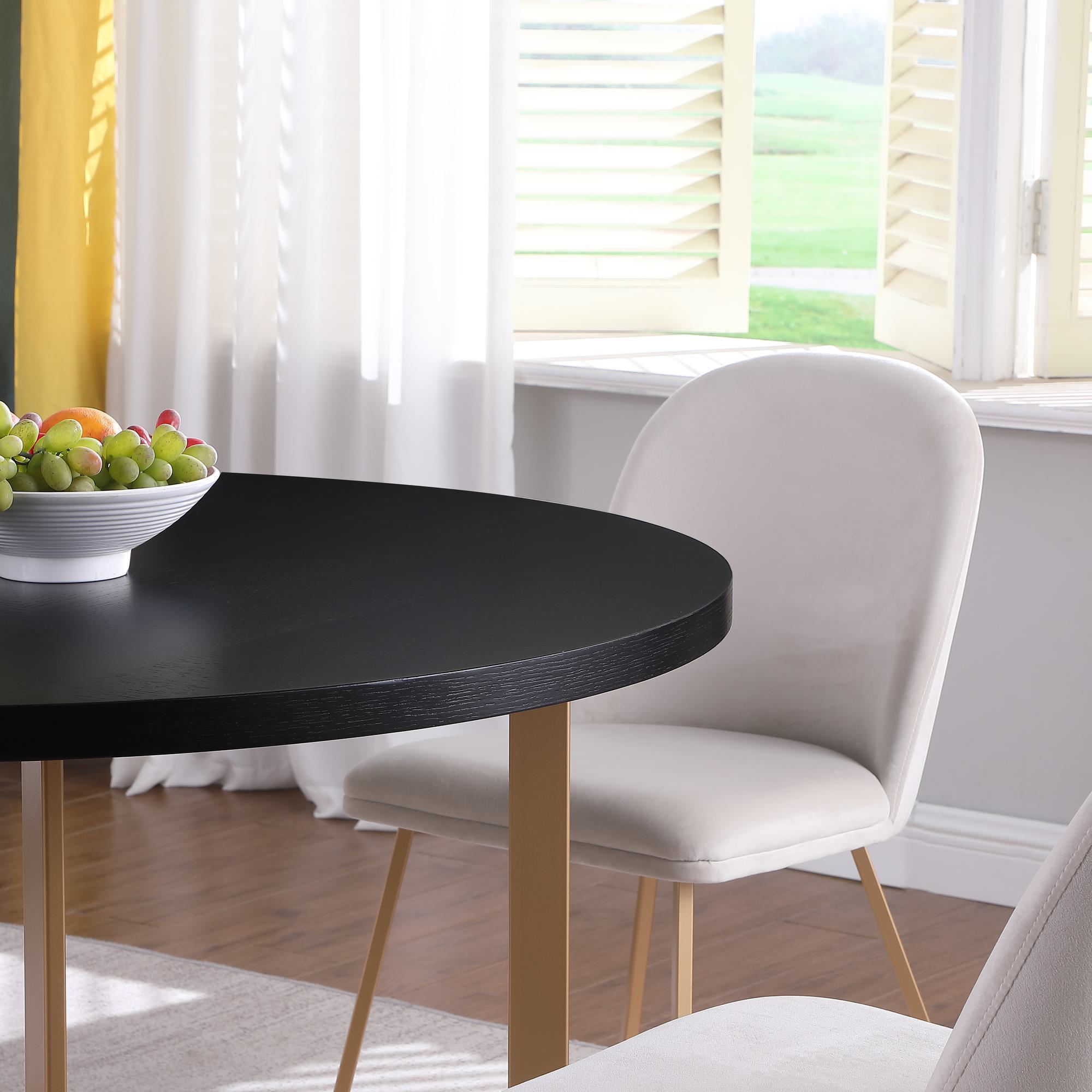 FARATI D2001DC-BEIGE Dining-Chairs - View #5