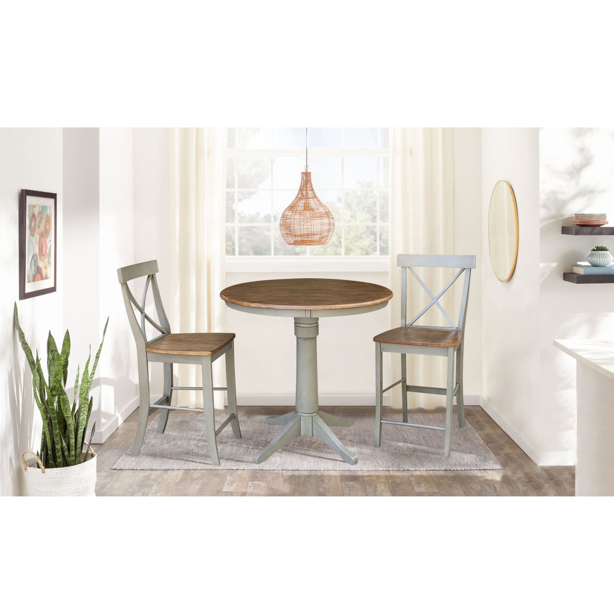 International Concepts K41-36RT-27B-S6132-2 Dining-Sets - View #2