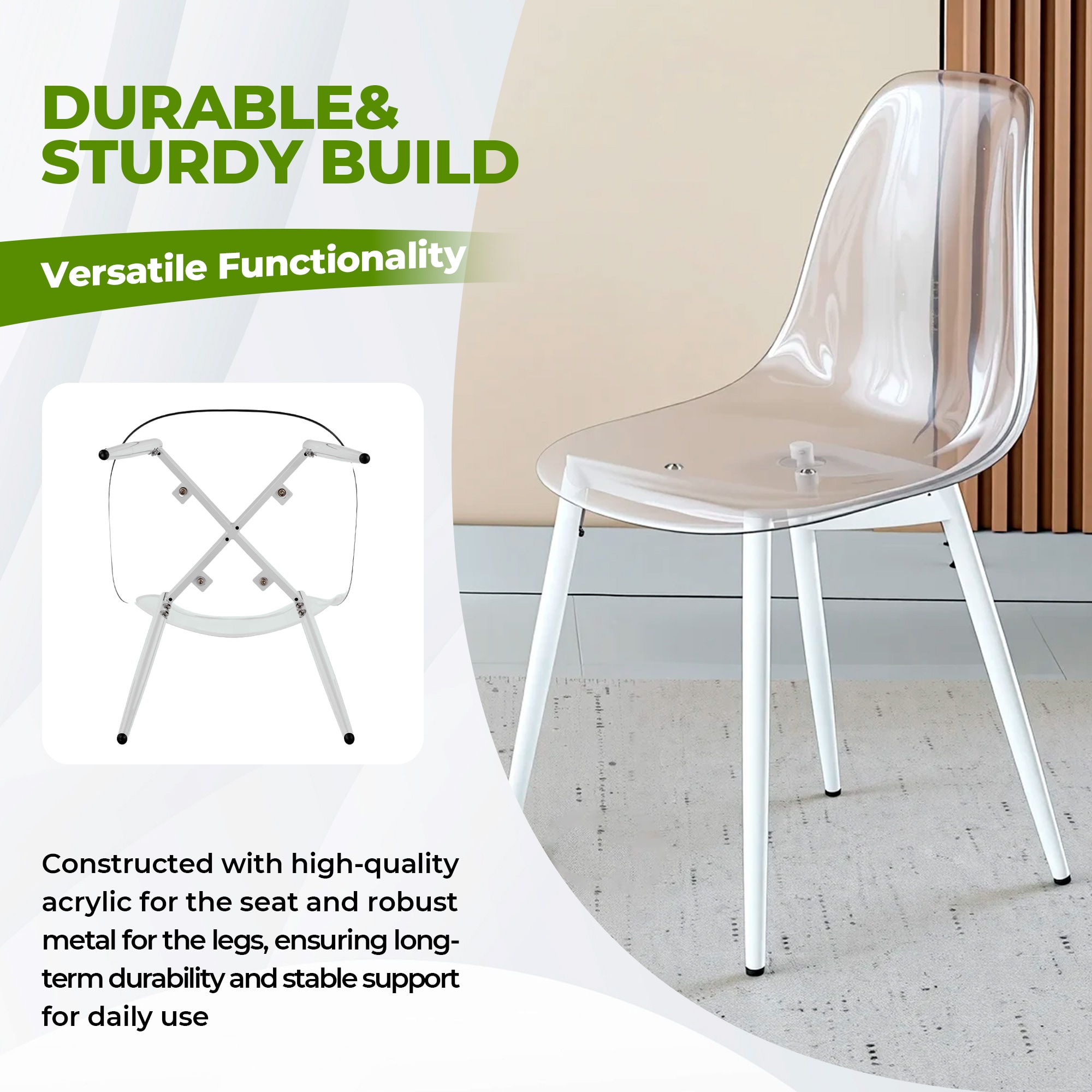 LUXEYARD DS-Y-YC-826 Dining-Chairs - View #3