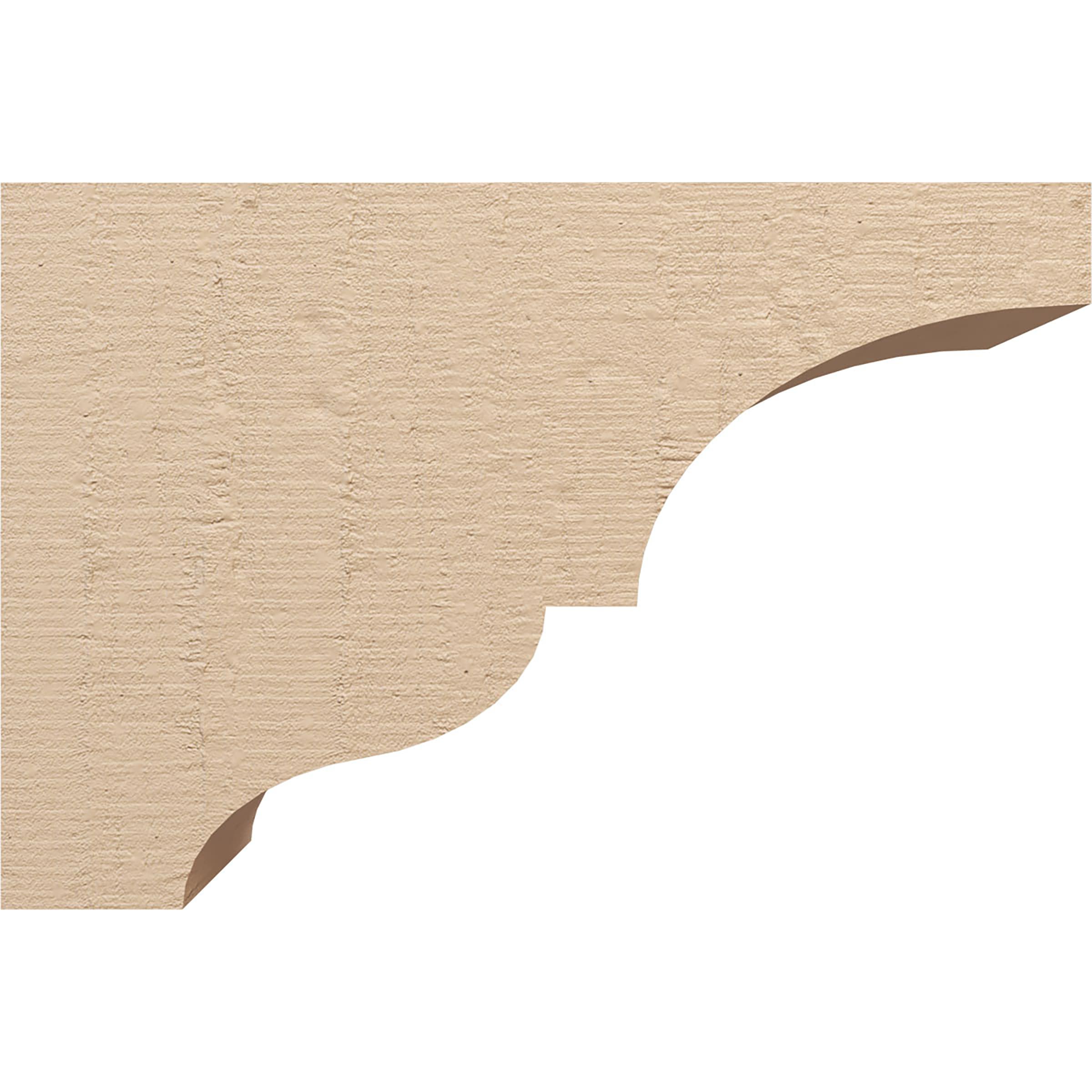 Ekena Millwork CORU08X24X16ASHRCPR corbels - View #3