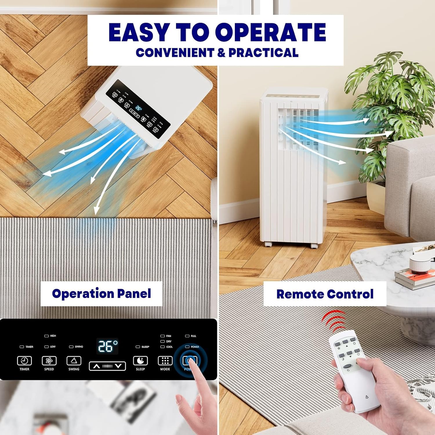 Qeetex ZYS-PHO-0XHWJFXX Portable-Air-Conditioners - View #6