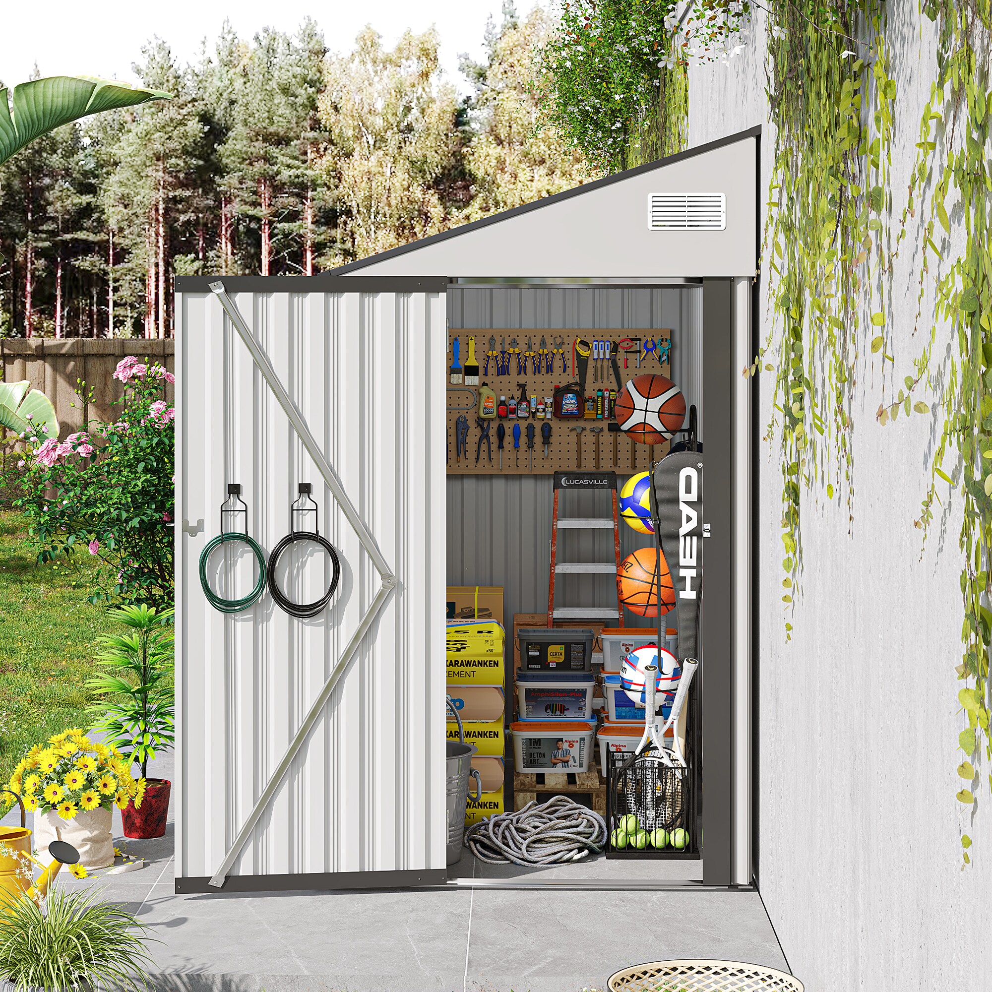 Ayelon CVP283838 Metal-Storage-Buildings-Sheds - View #5