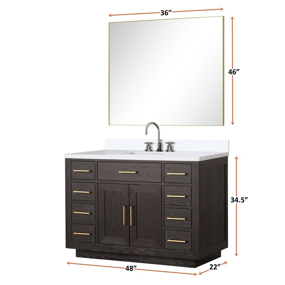 Lexora LVGI48SK300 Bath-Vanity-Combo - View #6