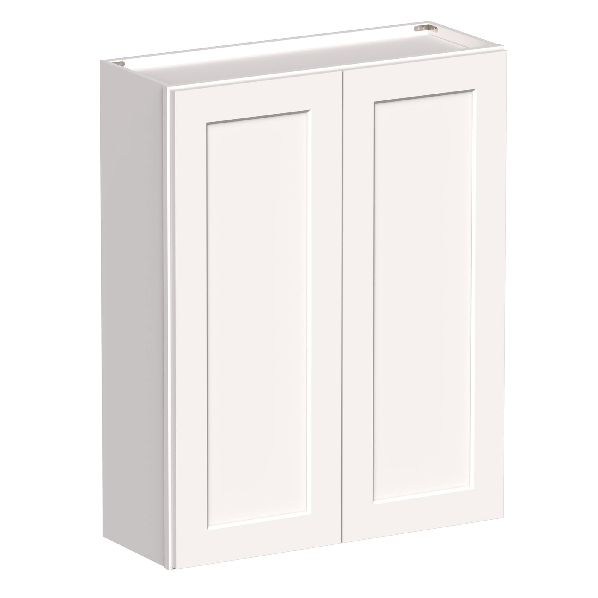Boyel Living 33-in W x 42-in H x 12-in D White Shaker Ready-to-Assemble Kitchen Wall Cabinet with Soft-Close Hardware