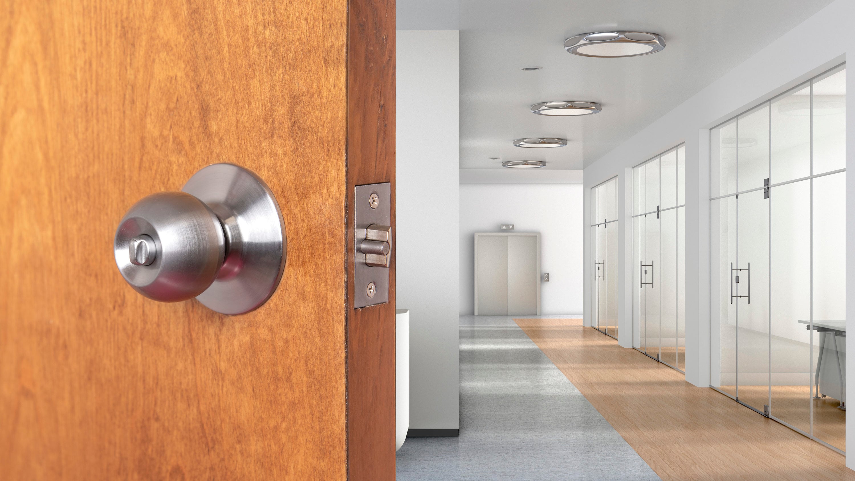Global Door Controls GLC-5151B-626 Door-Knobs - View #2