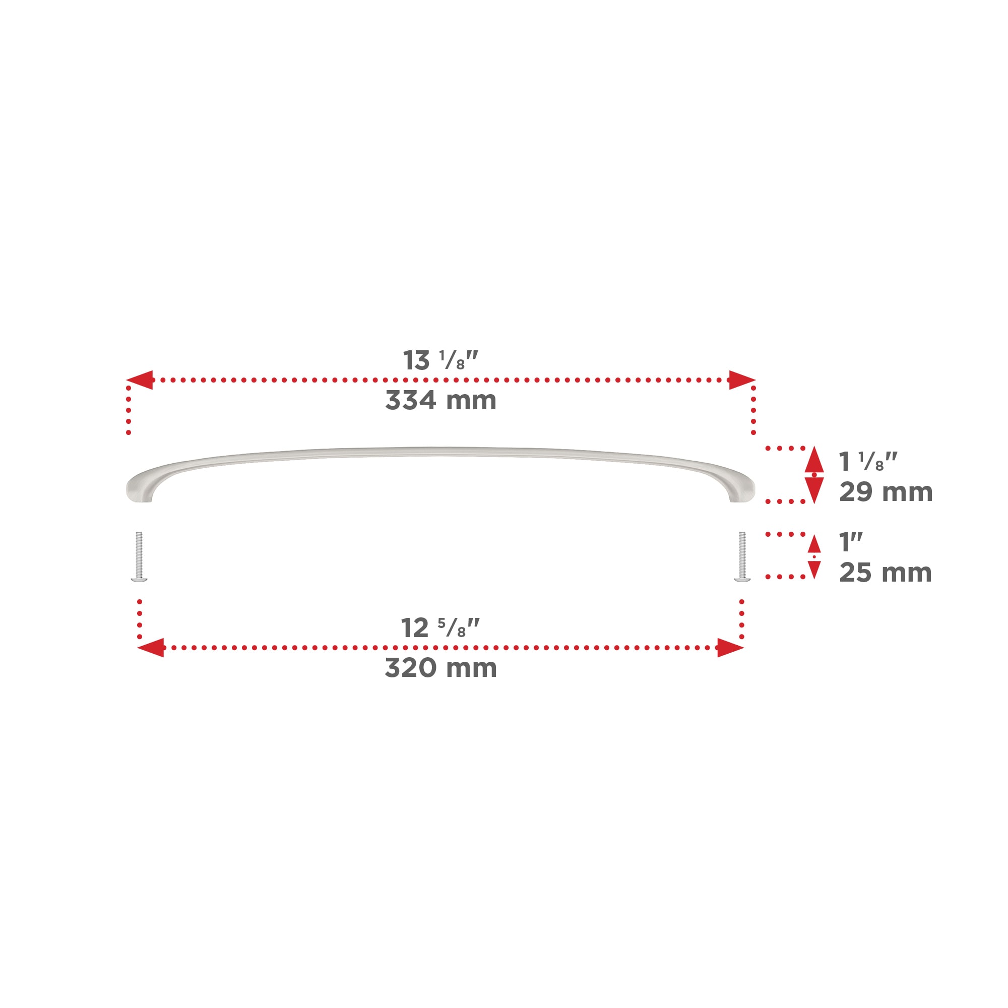 Richelieu BP82871320195 Cabinet-Pulls - View #4